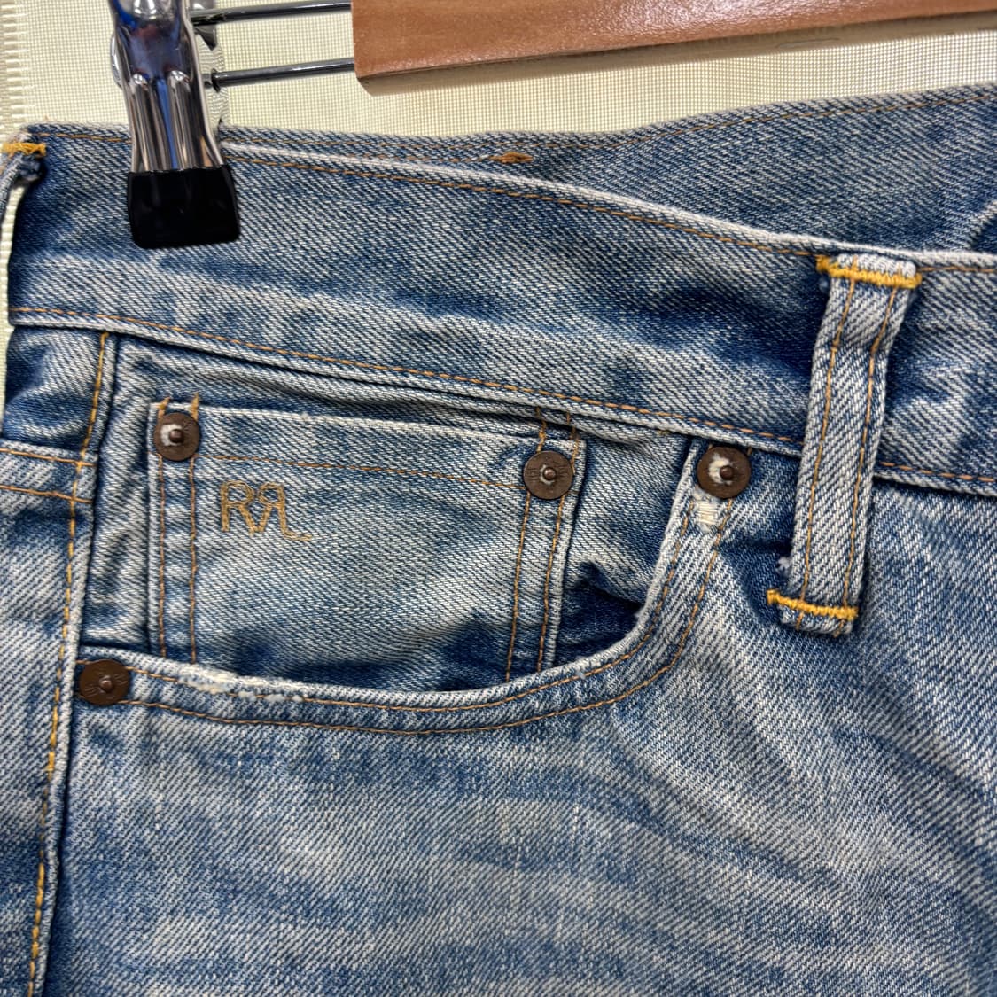 RRL 더블알엘 스트레이트 데님 W30 L30  상품이미지4