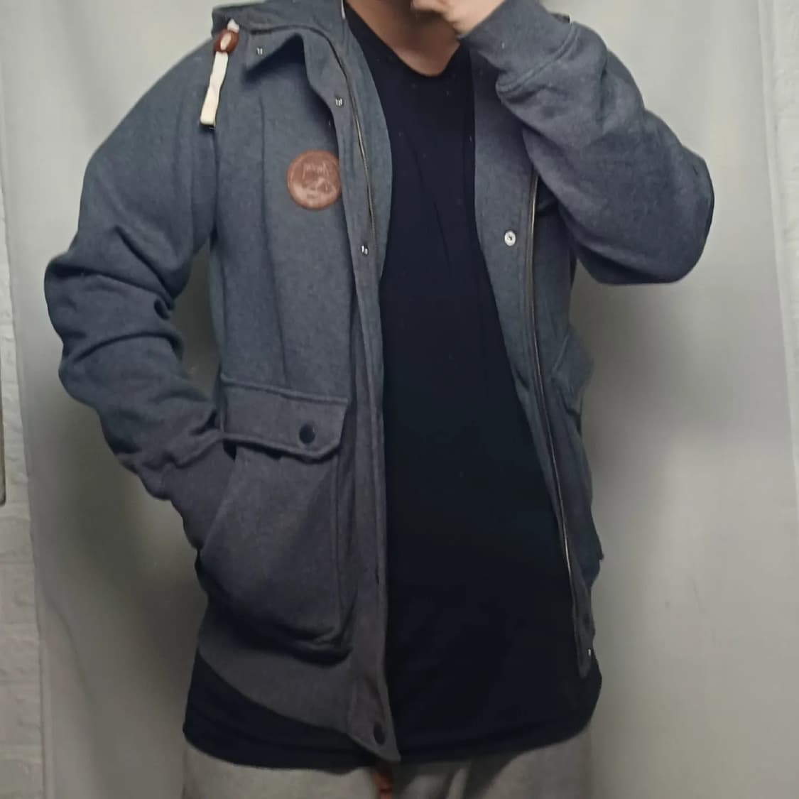 Stussy 스투시 헤비코튼 버튼 후드 자켓 상품이미지3