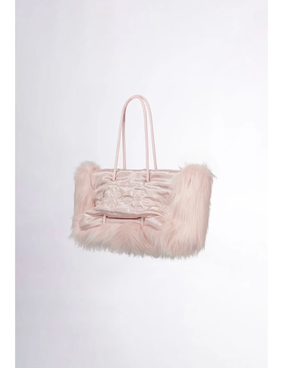 스컬프터  Fluffy Slouchy Satin Bag 상품이미지2
