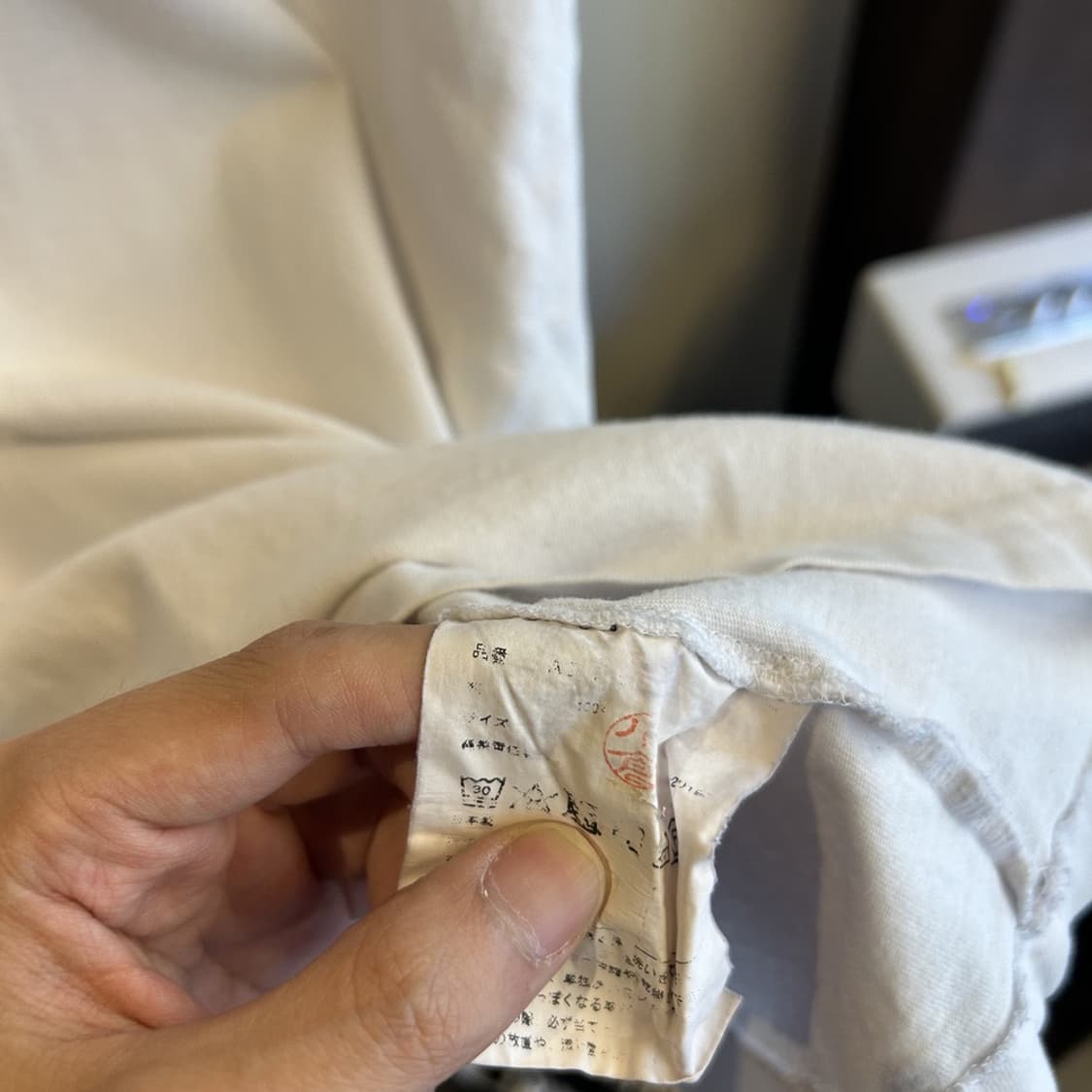 14615 - 꼼데가르송 레드 와펜 반팔 티셔츠 상품이미지6