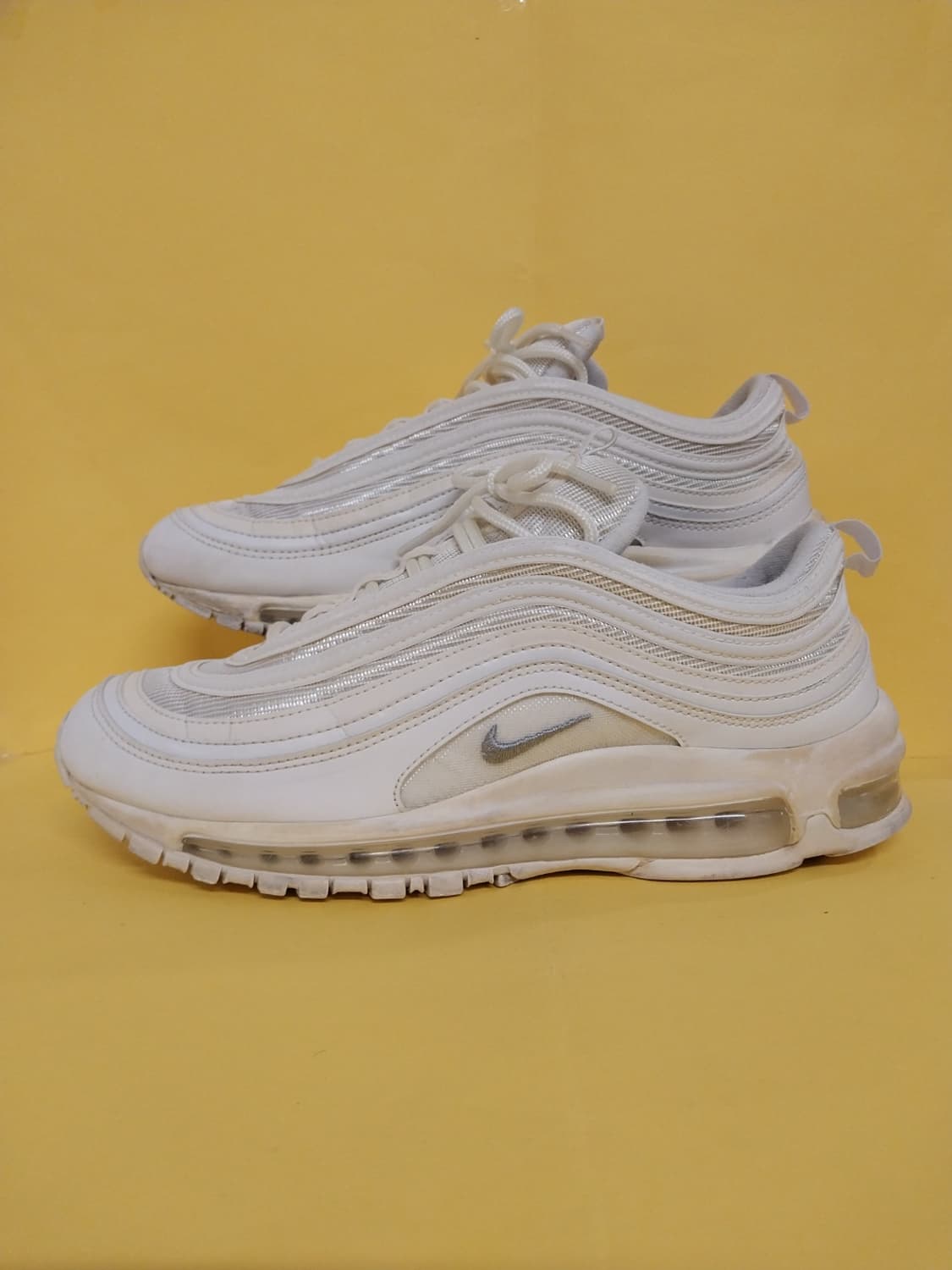 남성 나이키 에어맥스 97 화이트 운동화 (265) 상품이미지1