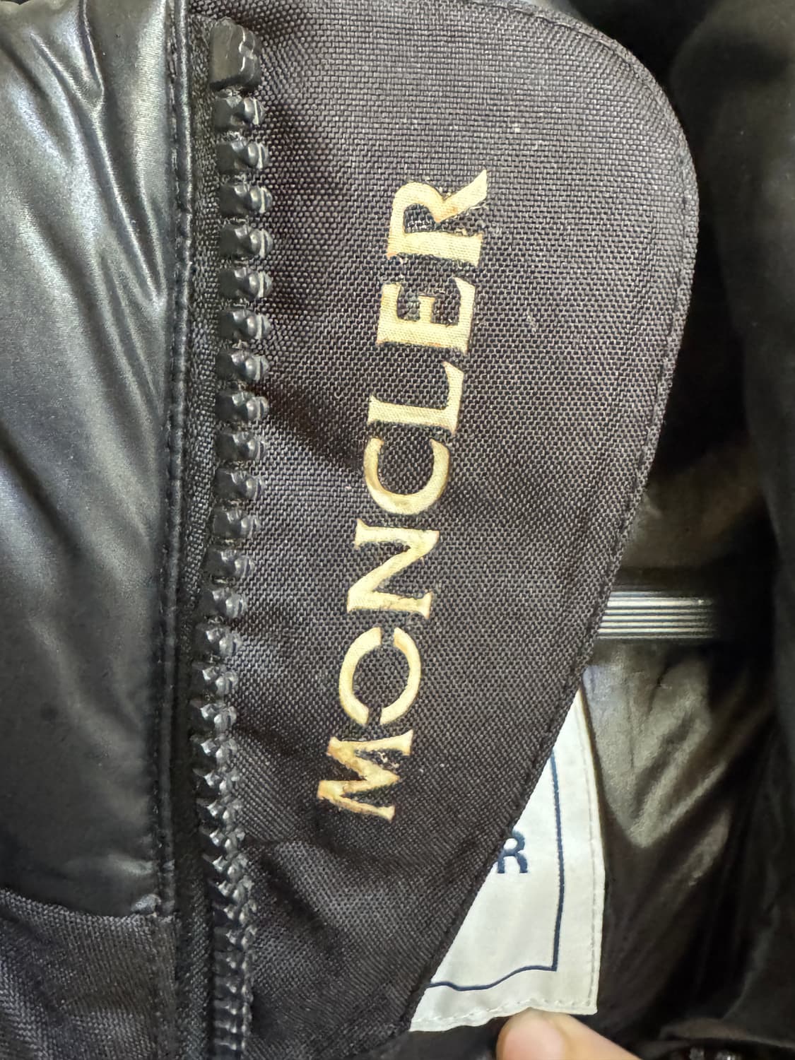 따뜻한 몽클레르 그레노블 구스다운 패딩 블랙 (3) 100~-110 상품이미지9