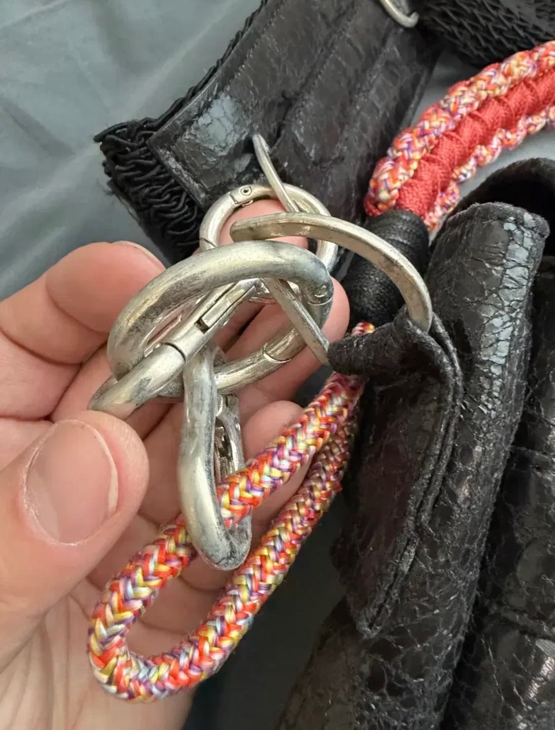 ADDOFF 레더 크로스백 상품이미지5