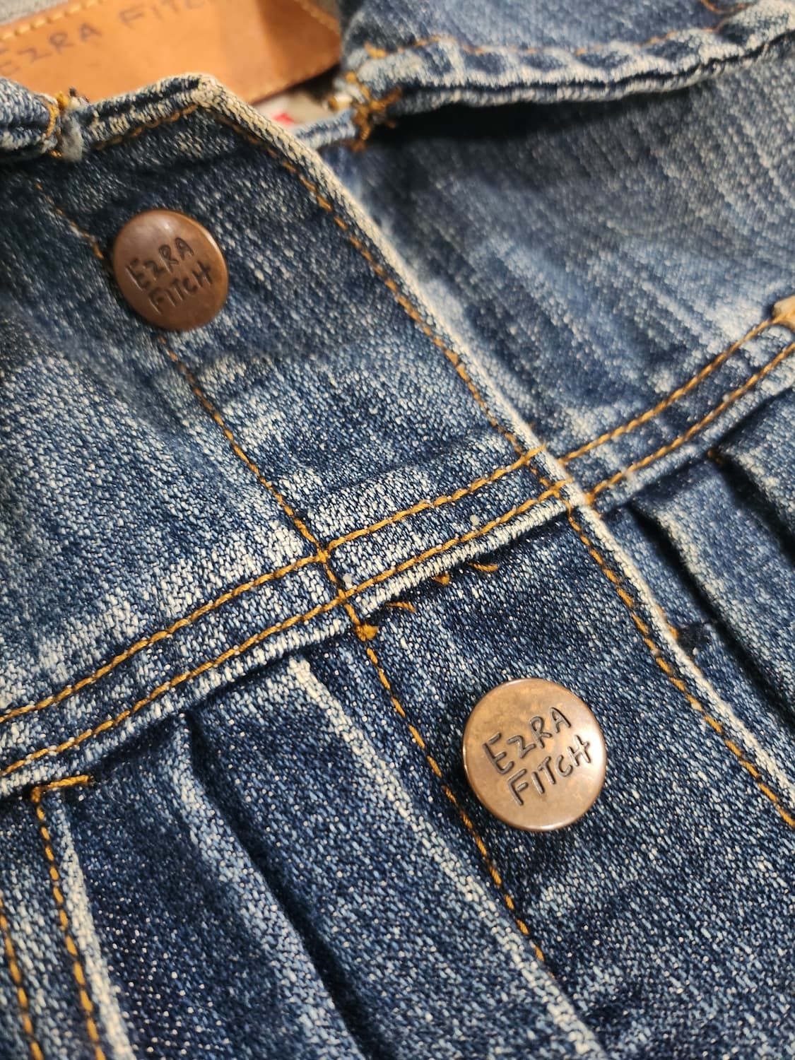 //데님 자켓 (Ezra Fitch) M 상품이미지7