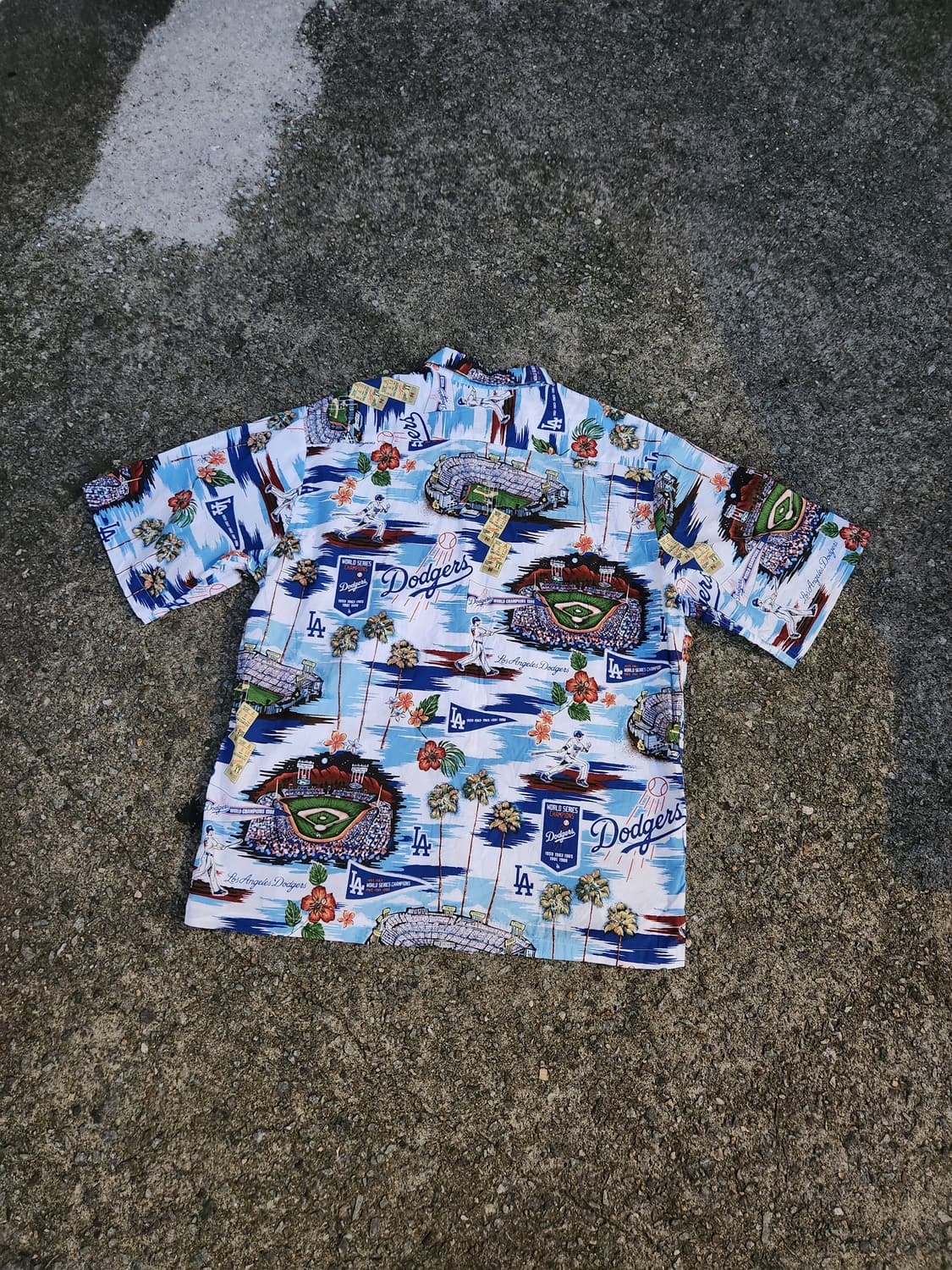 LA Dodgers X Reyn spooner 반팔셔츠 L
 상품이미지9