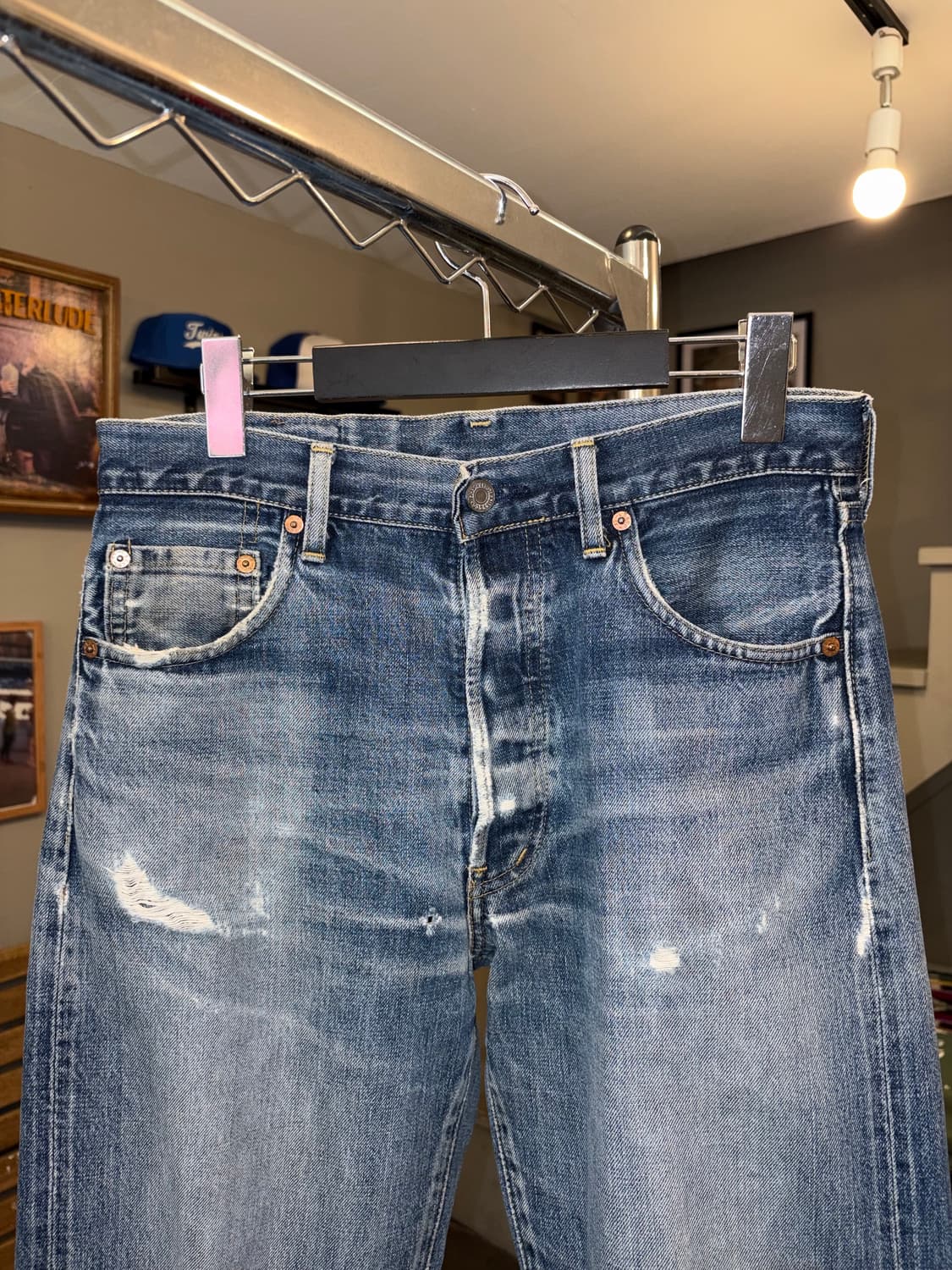 90-00‘s Levi’s 503 J22 selvedge denim 상품이미지5