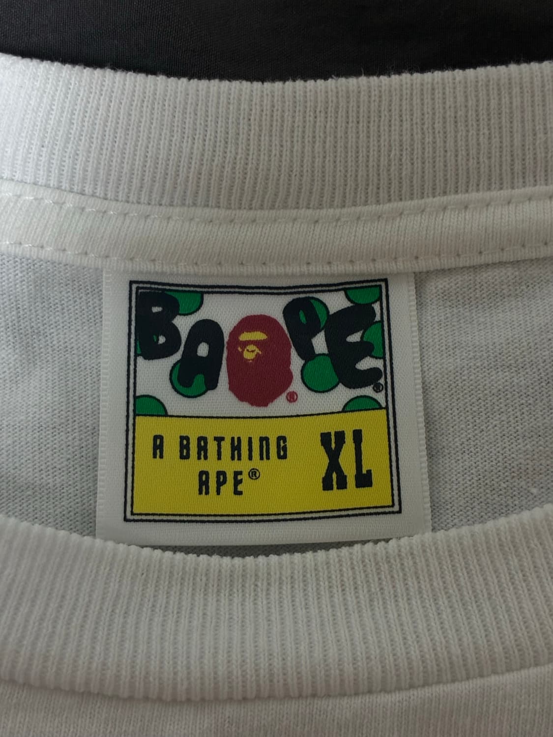 베이프 ABC 카모 빅 에이프 헤드 롱슬리브 티셔츠 XL 상품이미지2