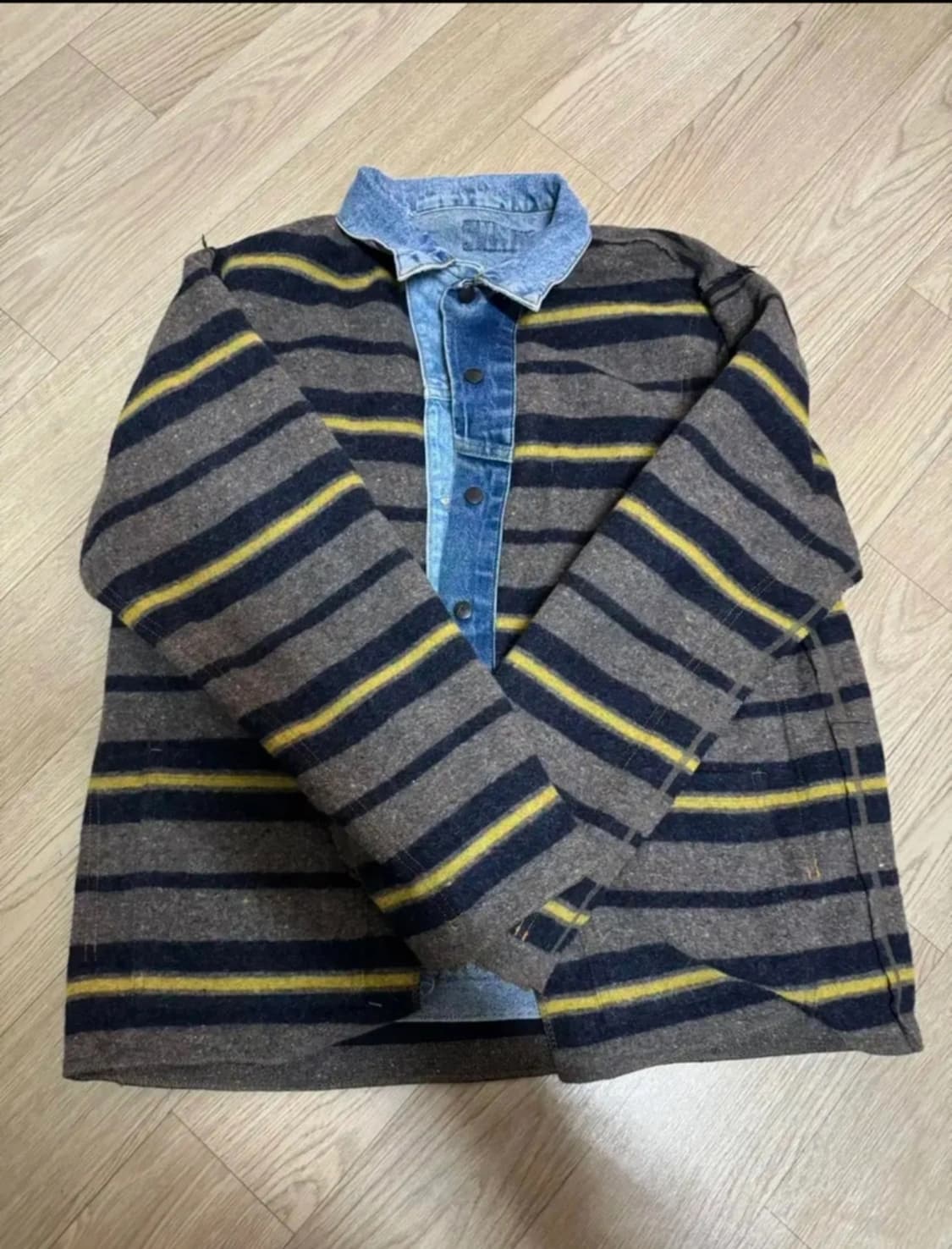 [M]리빌드바이니들스 리버시블 청자켓 상품이미지3