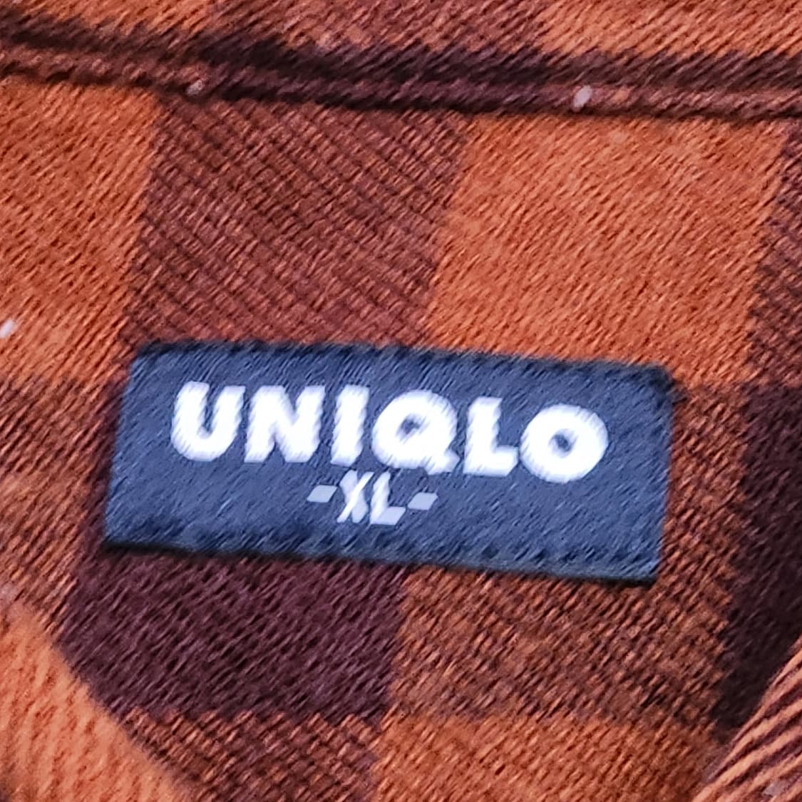 90s 올드 유니클로 럼버잭 체크 플란넬 셔츠 상품이미지4