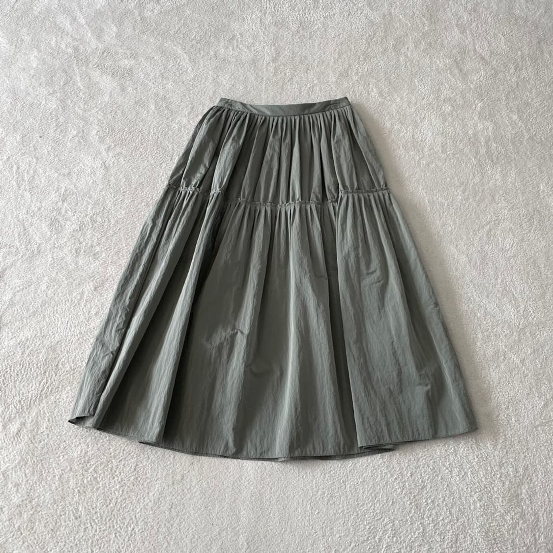 [S] DKNY 한섬 여성 나일론 치마 롱스커트 상품이미지1