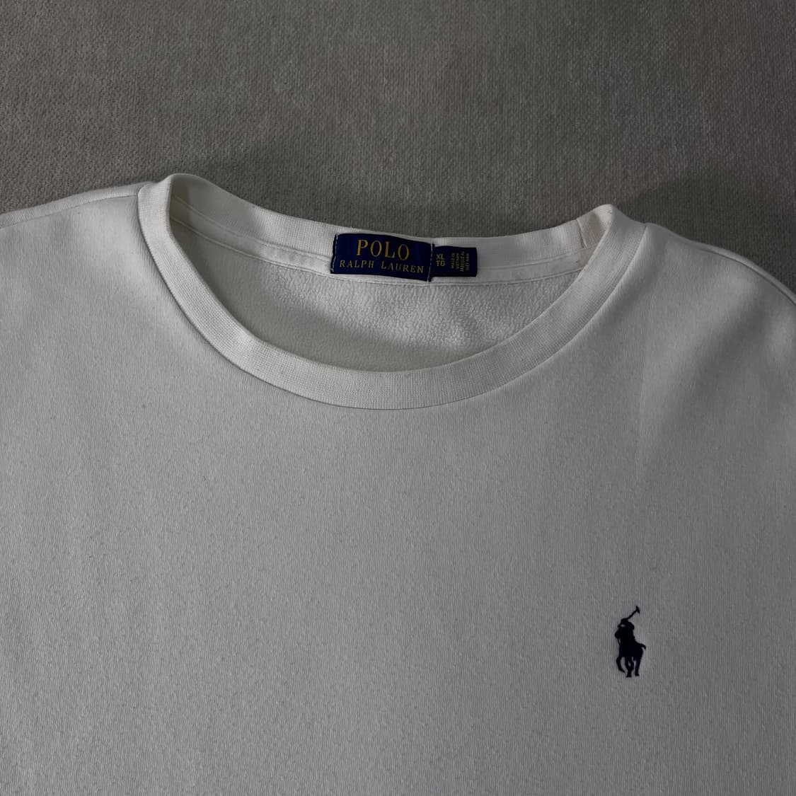 105 폴로랄프로렌 스몰포니 화이트 맨투맨  상품이미지2