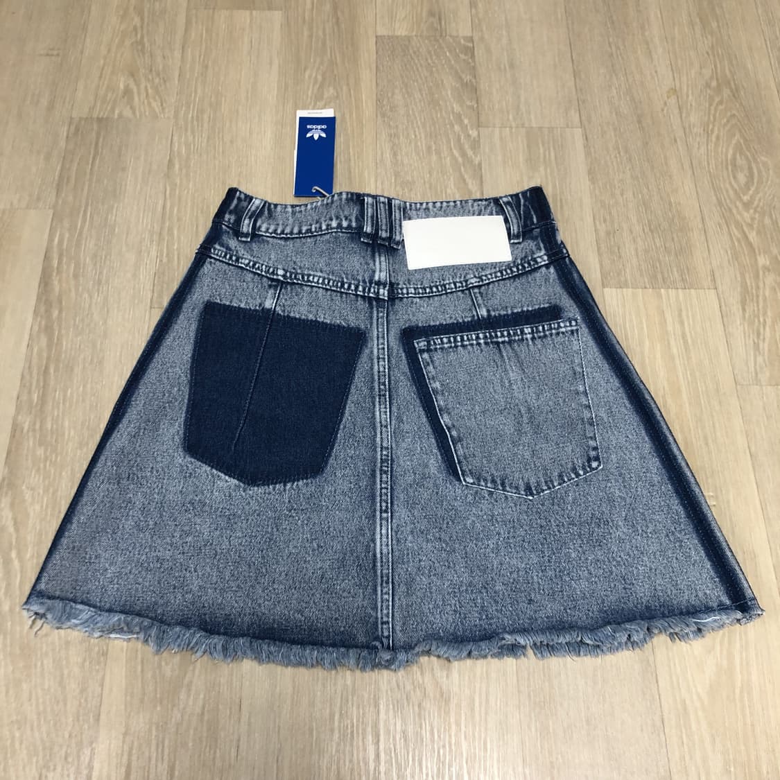 (S) 새상품 아디다스 X 크세니아 슈나이더 데님 미니스커트 상품이미지9