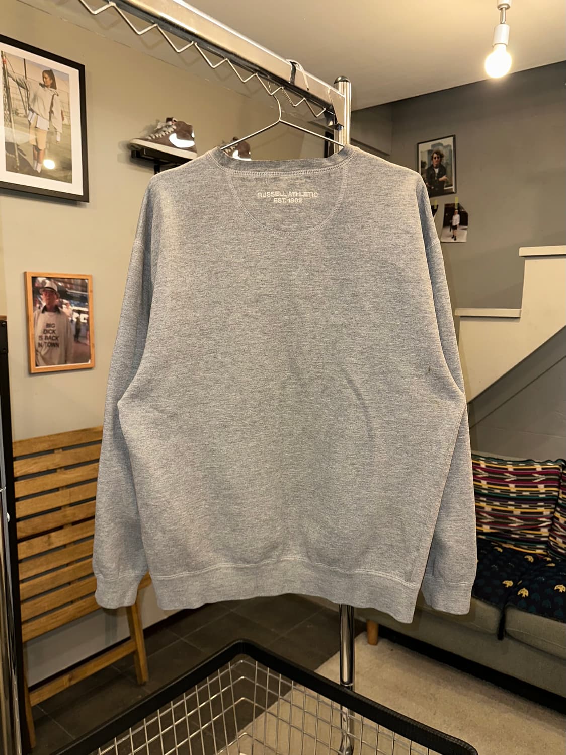 00’s Russell Athletic plain grey sweats 상품이미지7