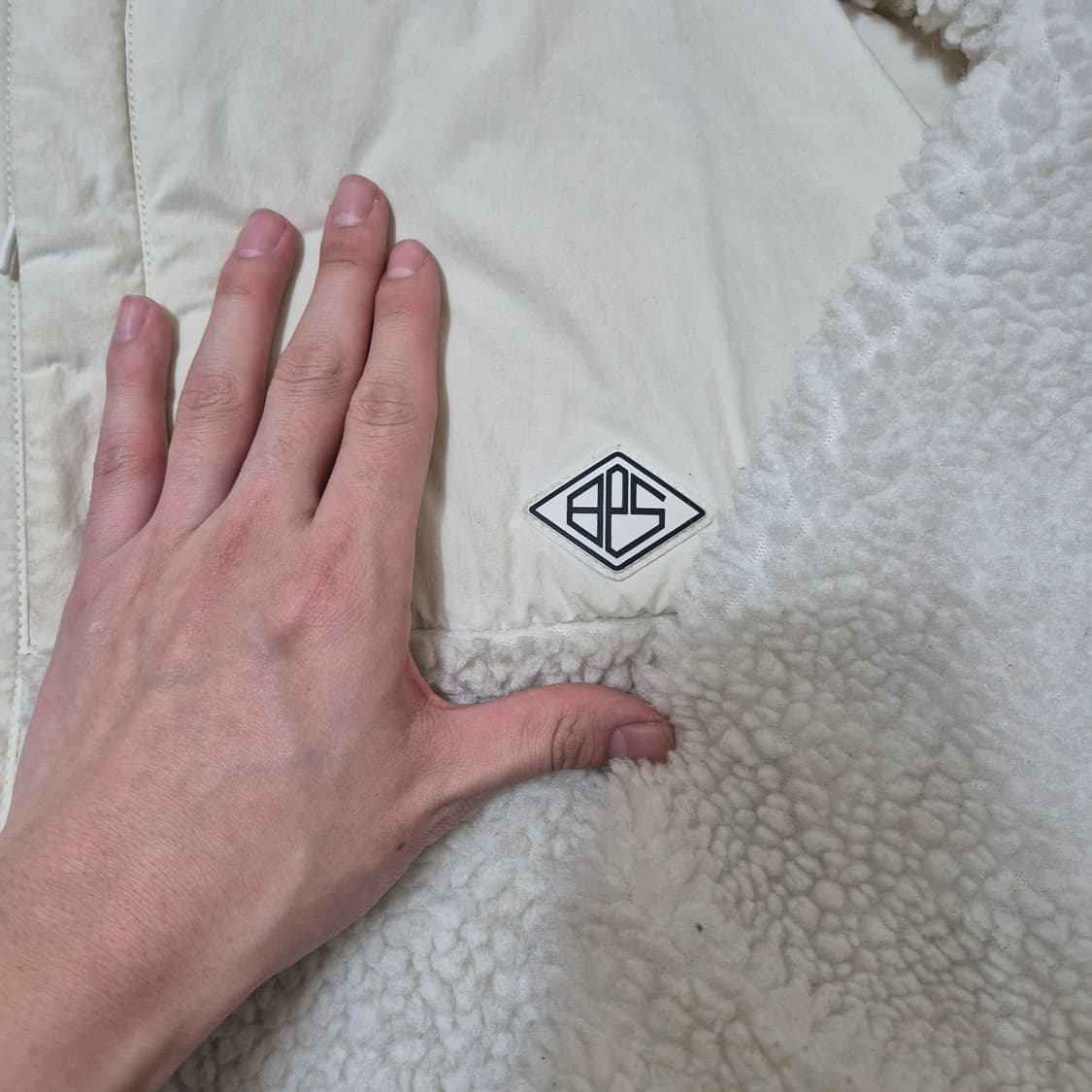 빈폴 스포츠 양털 뽀글이 후리스 자켓  상품이미지5