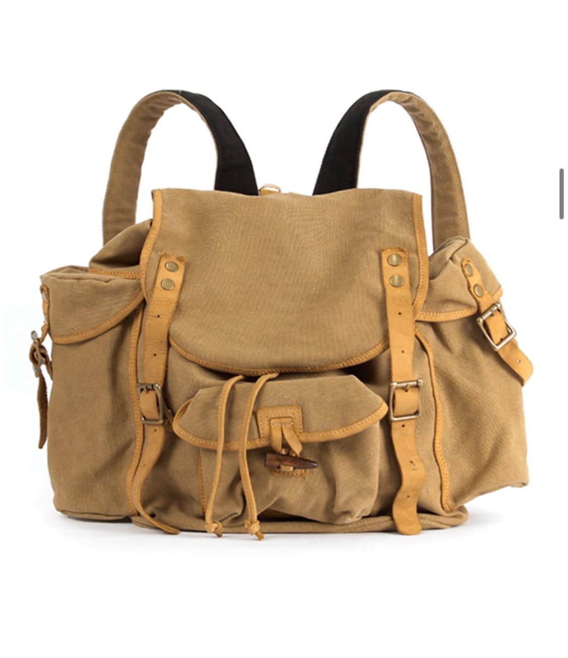 포디어웍스 캔버스 백팩 상품이미지2