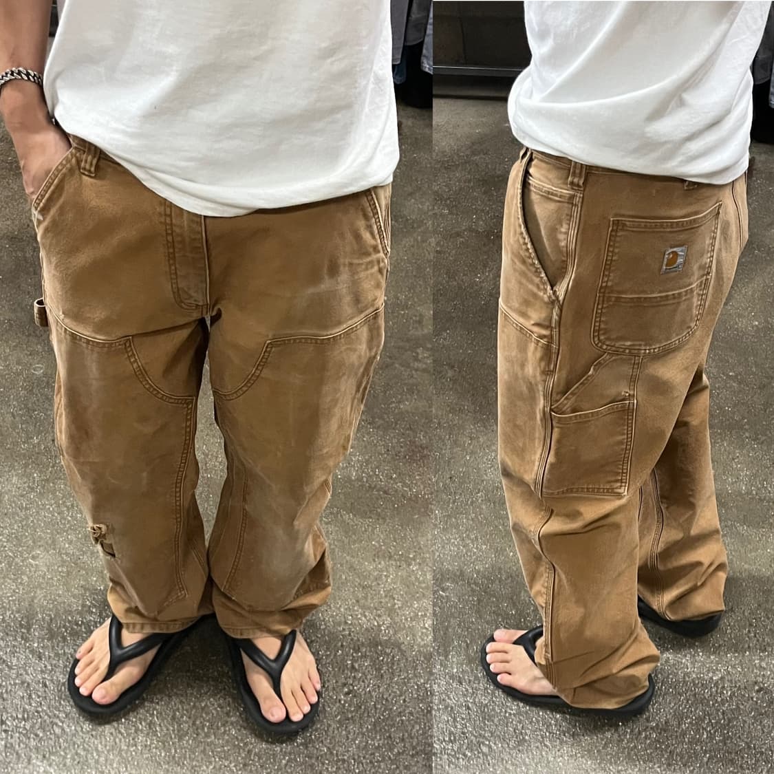 Carhartt 더블니 워크 팬츠 (34“) 상품이미지1