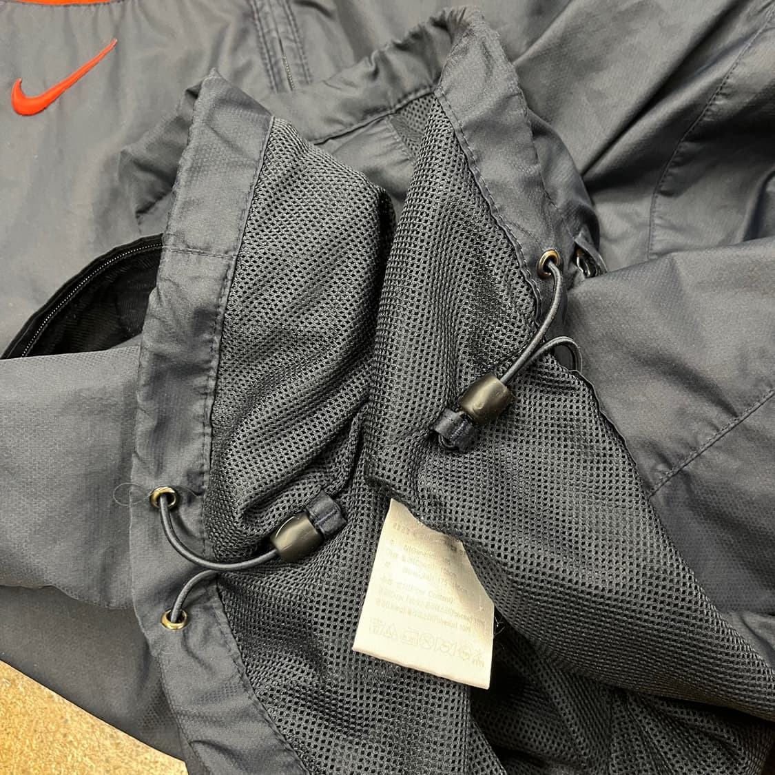[정품/XL,105] 나이키 올드스쿨 스우시 바람막이 b16 상품이미지6