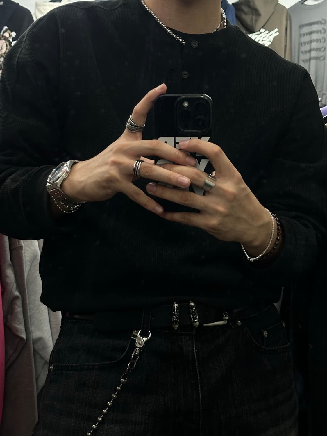 Square chain - 사각 체인 목걸이 상품이미지4