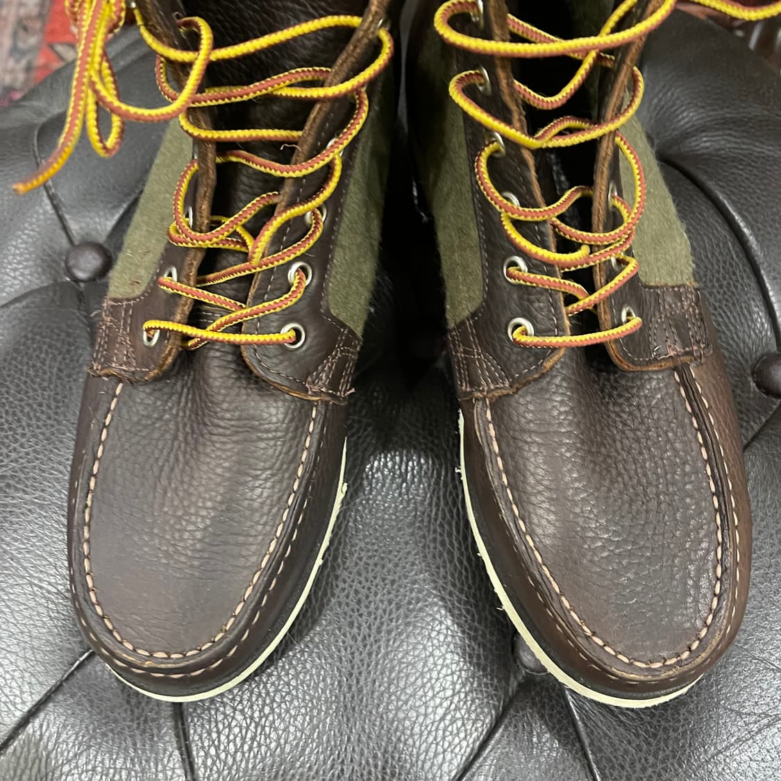 세바고 스탁턴 비브람 울 레더부츠 상품이미지2