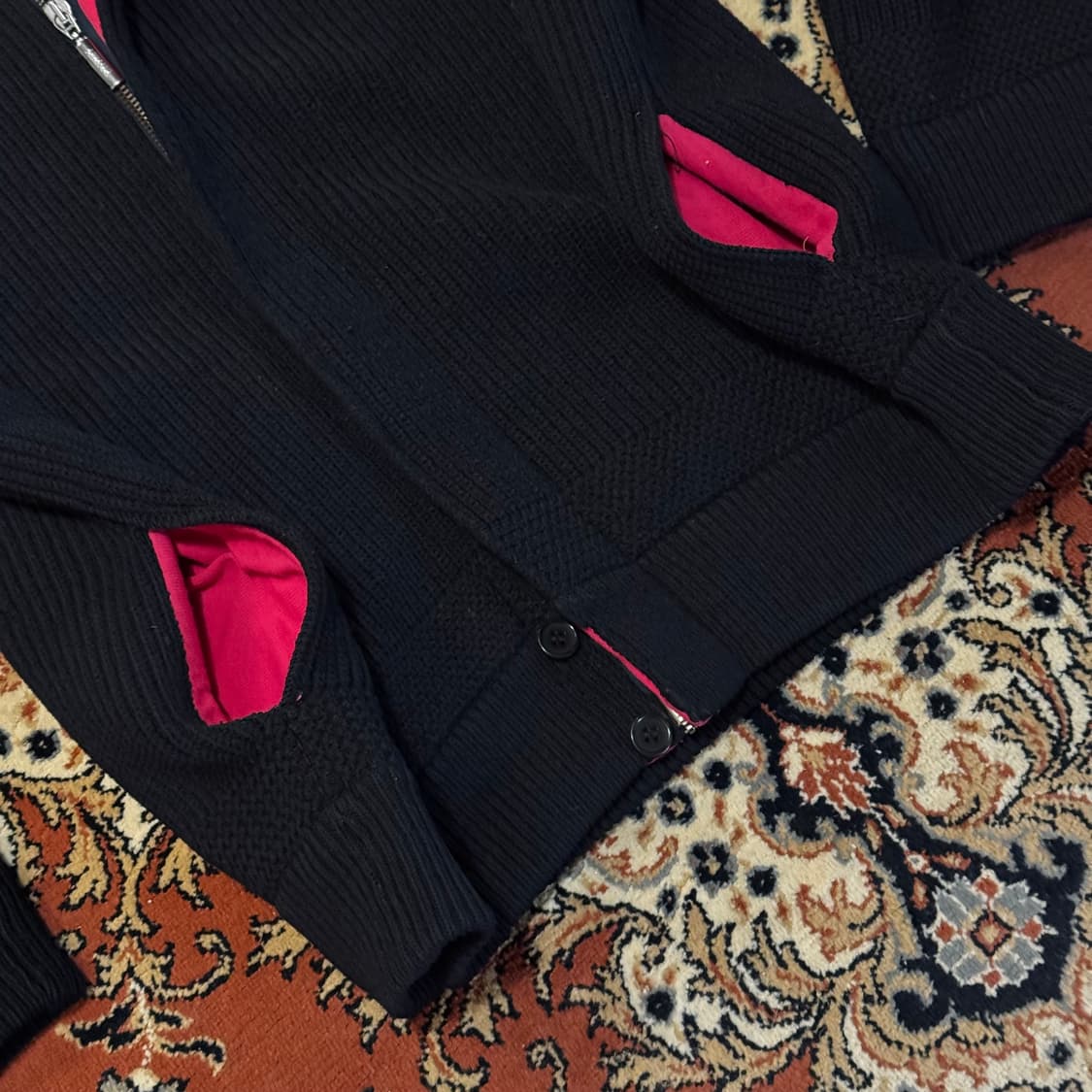 ARMANI 아르마니 니트 집업 자켓 (XL-XXL) 알마니 상품이미지5