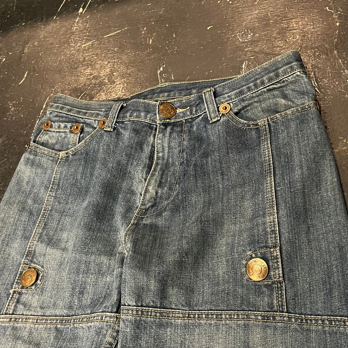 빈티지 데님팬츠 상품이미지2