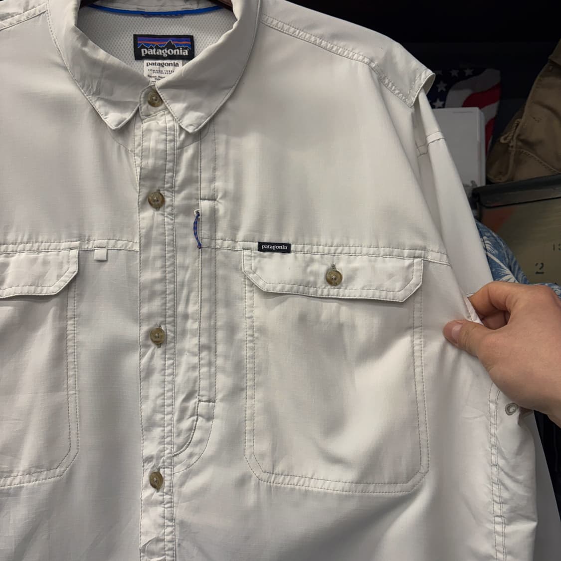 파타고니아 아웃도어 피싱셔츠 메쉬안감 액션플리츠 N731 상품이미지5