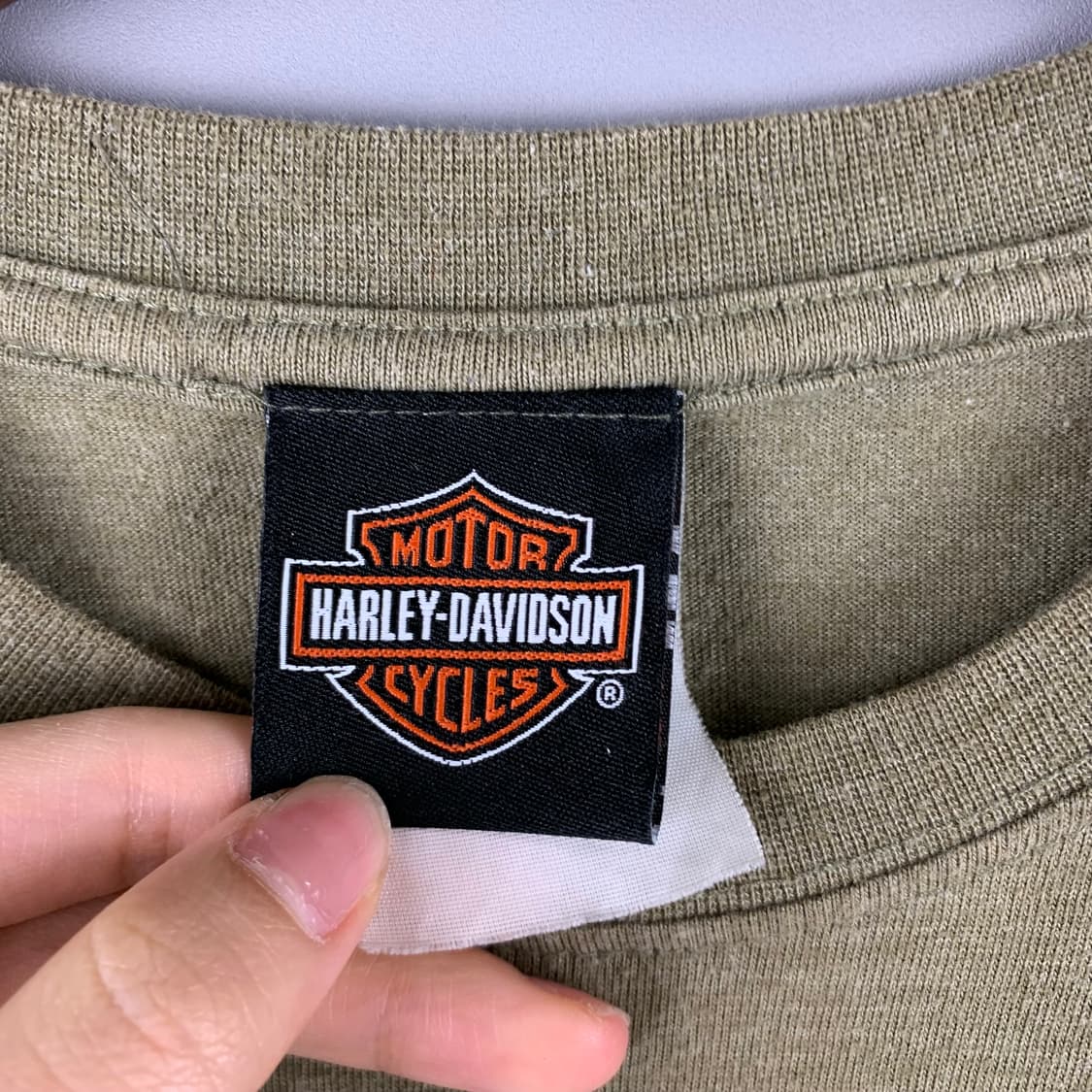 할리데이비슨 빈티지 프린팅 롱슬리브 긴팔티 상품이미지7