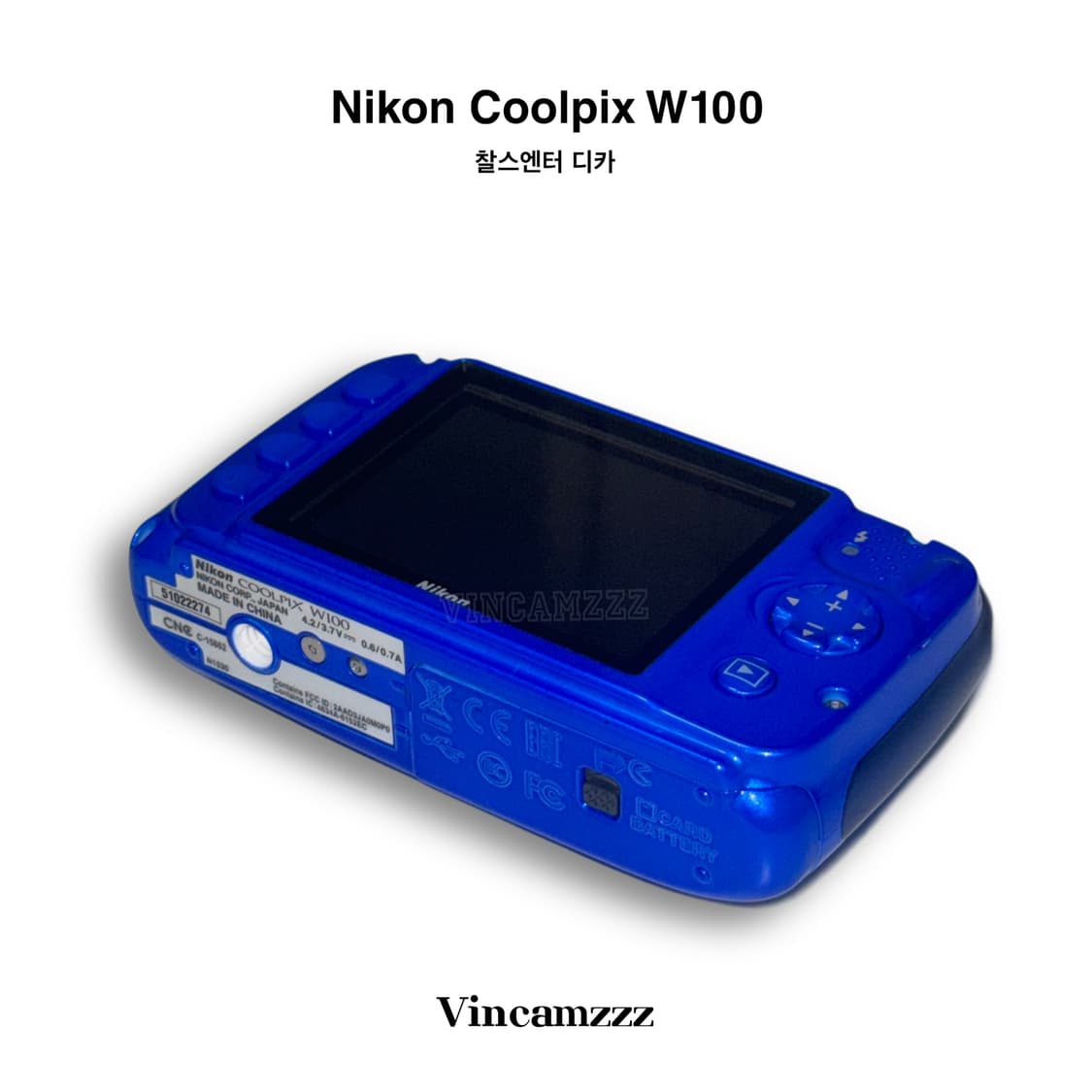 [찰스엔터 디카] Nikon 니콘 Coolpix W100 쿨픽스 카메라 상품이미지3