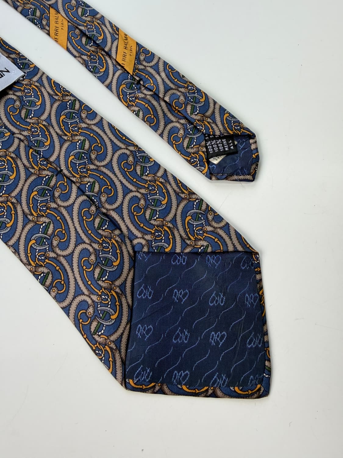 피에르 발망 (PIERRE BALMAIN) 실크 넥타이 9cm 상품이미지5