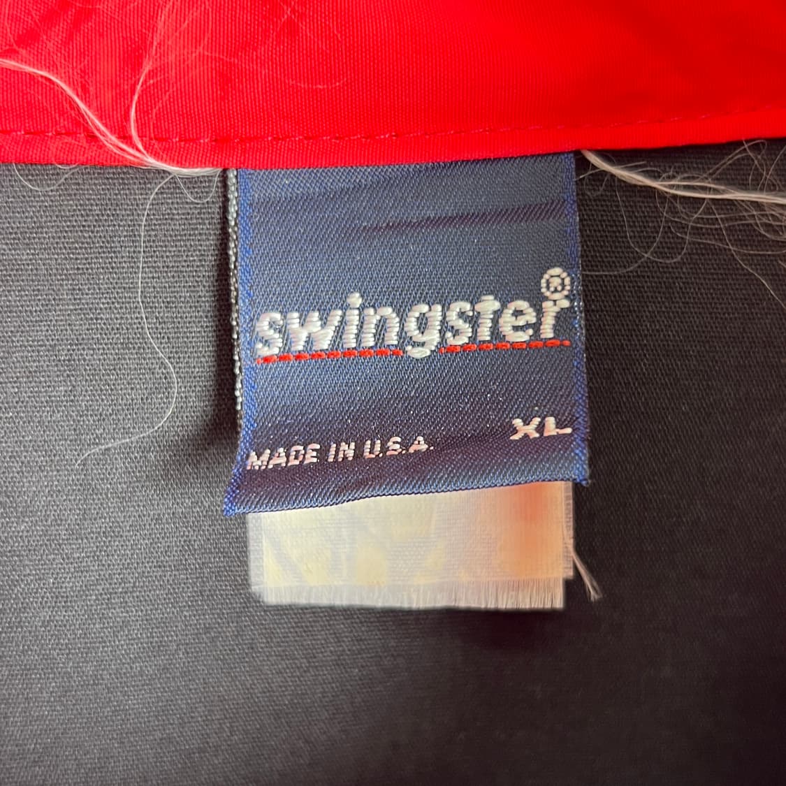 90's 스윙스터 빈티지 맥 툴즈 레이싱 자켓 XL 상품이미지3