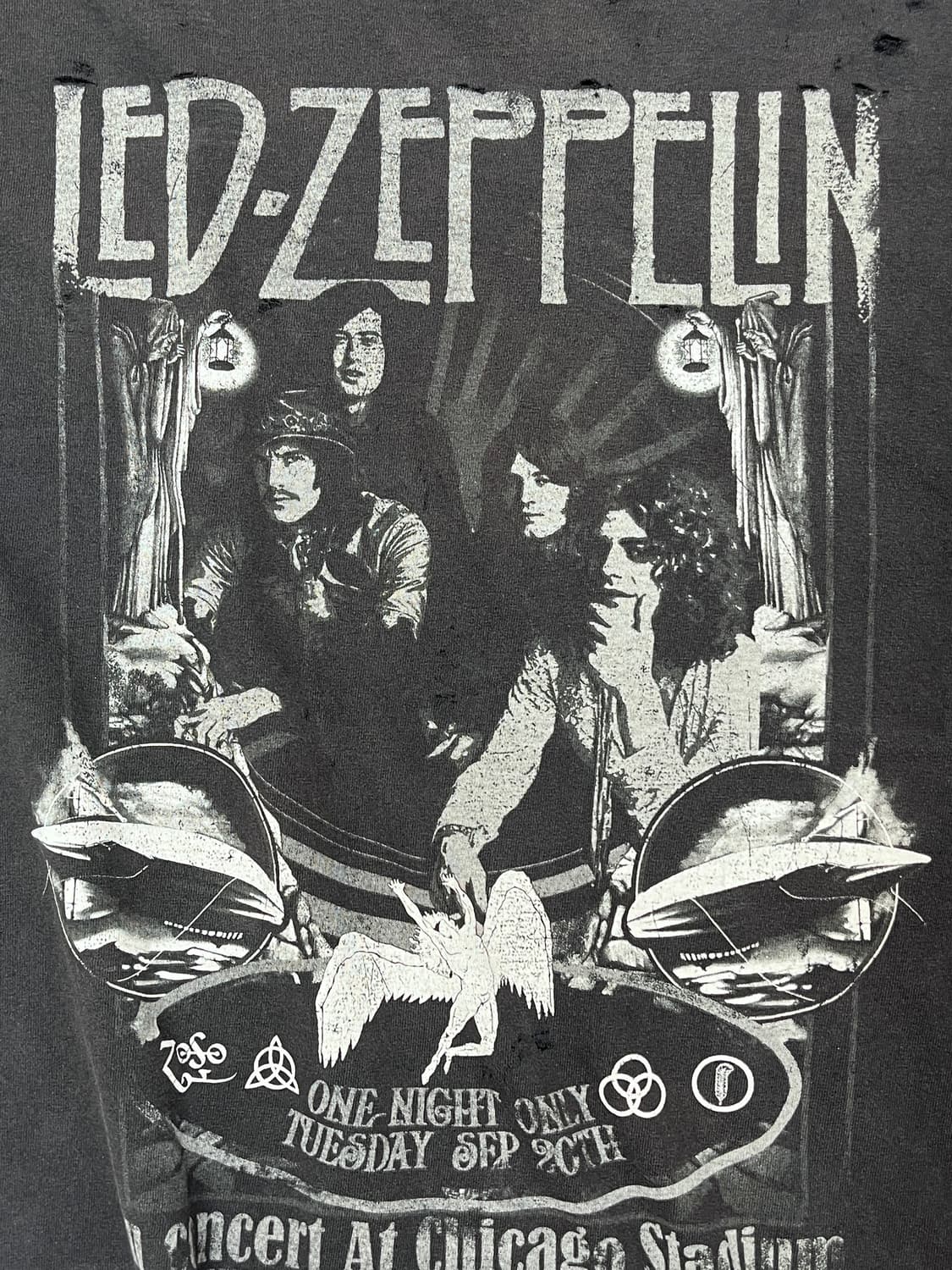 Led Zeppelin Concert T-Shirt 상품이미지6