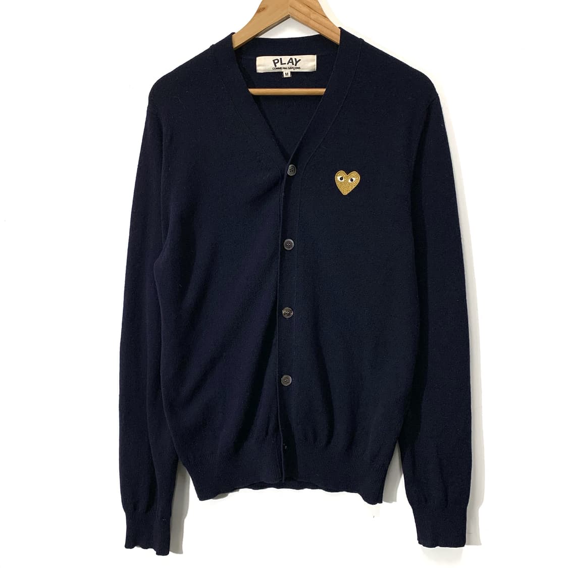 꼼데가르송 다크 네이비 가디건 상품이미지1