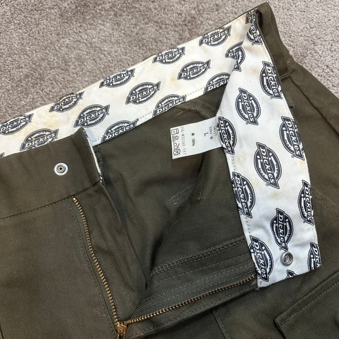 디키즈 밀리터리 카고 플레어 팬츠L 상품이미지4