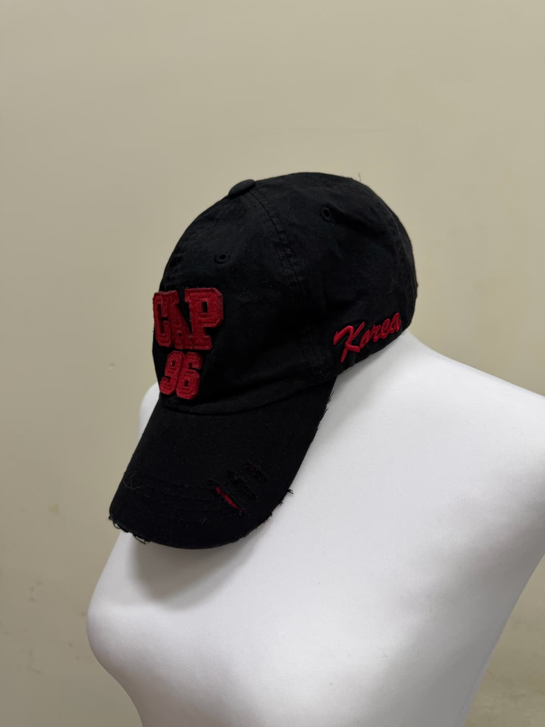 유일매물 GAP 검빨 빈티지 볼캡 상품이미지2