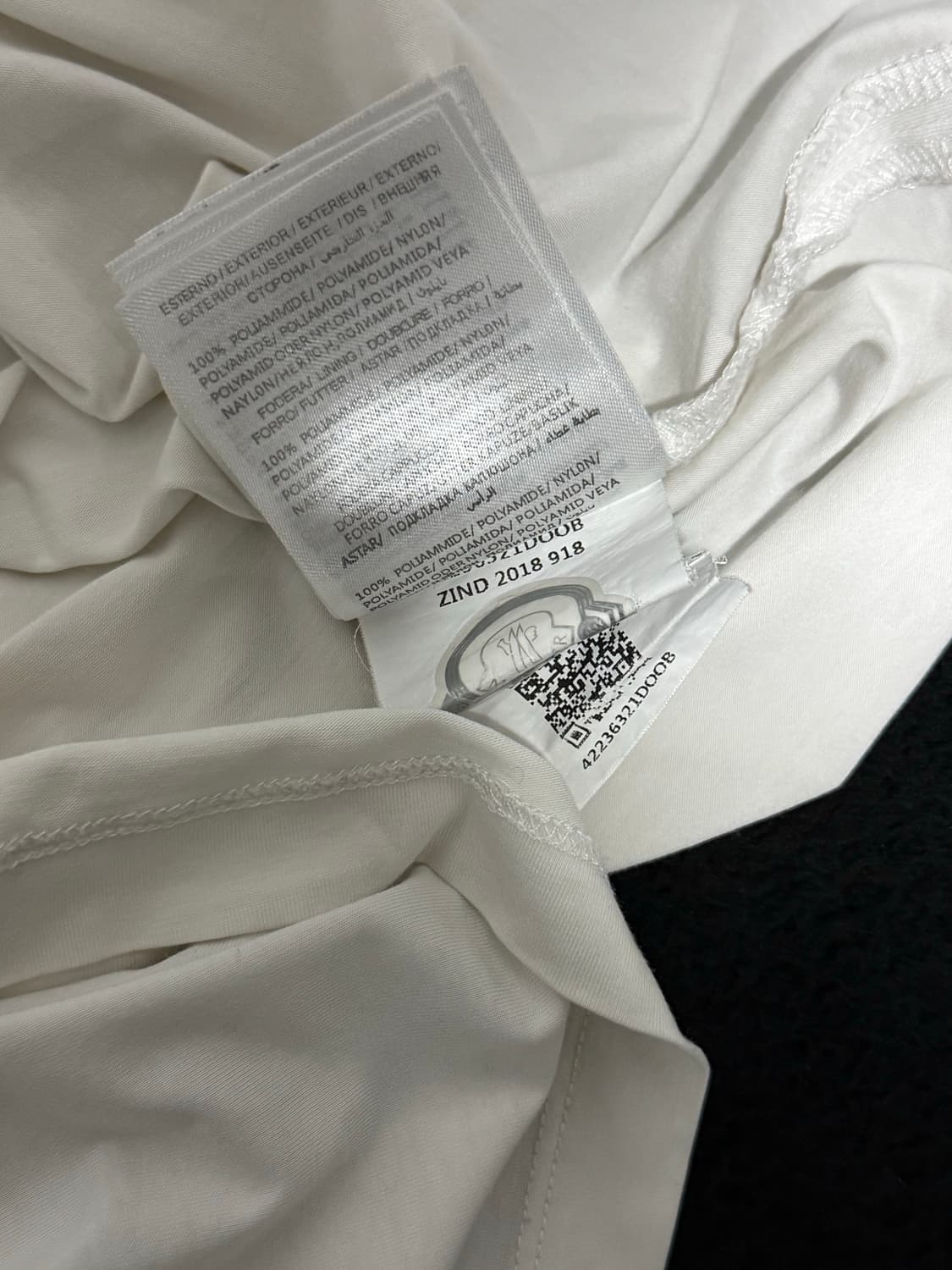 MONCLER 몽클레어 패치 로고 반팔 XL 상품이미지5