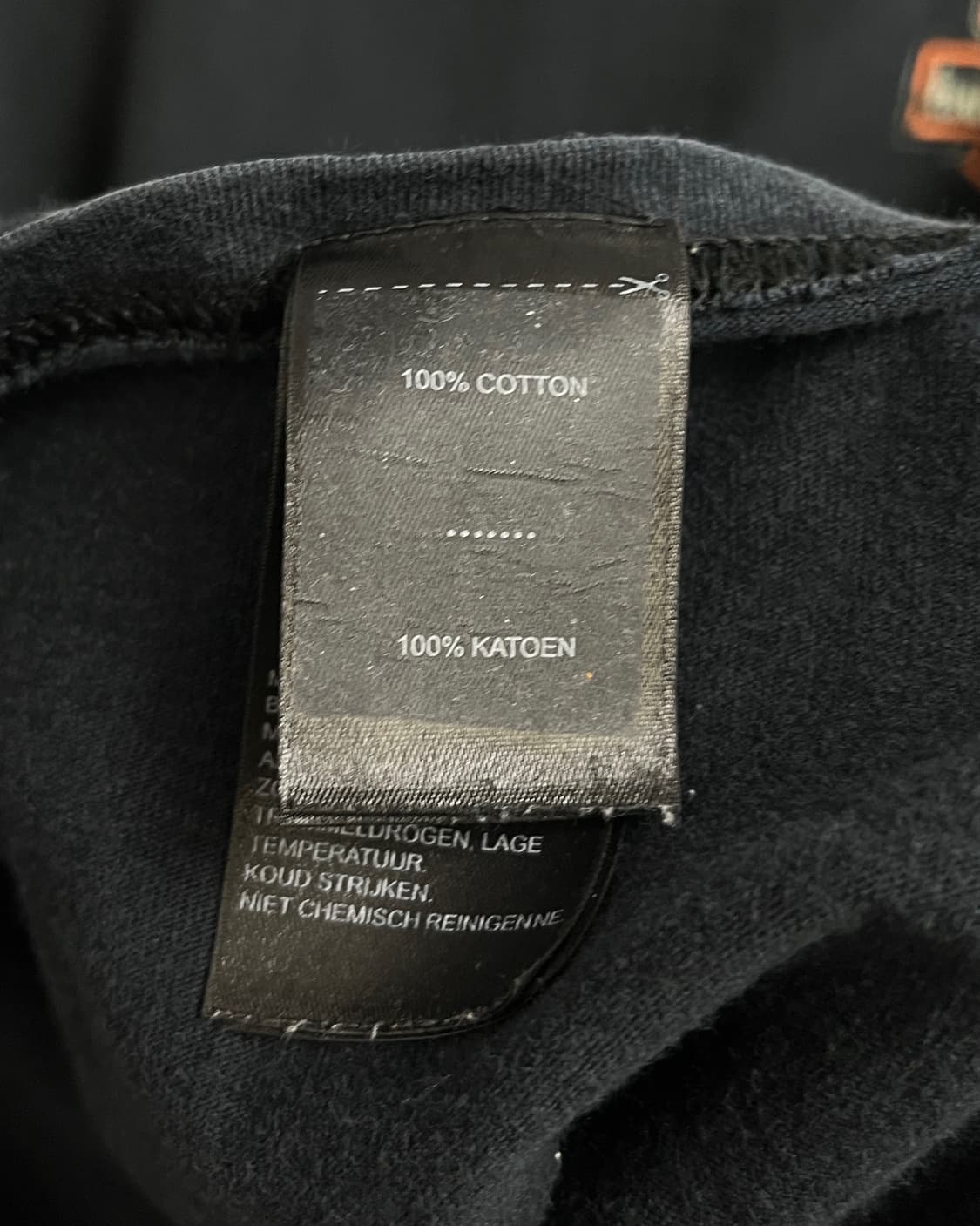 할리데이비슨 바쉴드 로고 롱슬리브 티셔츠 상품이미지10