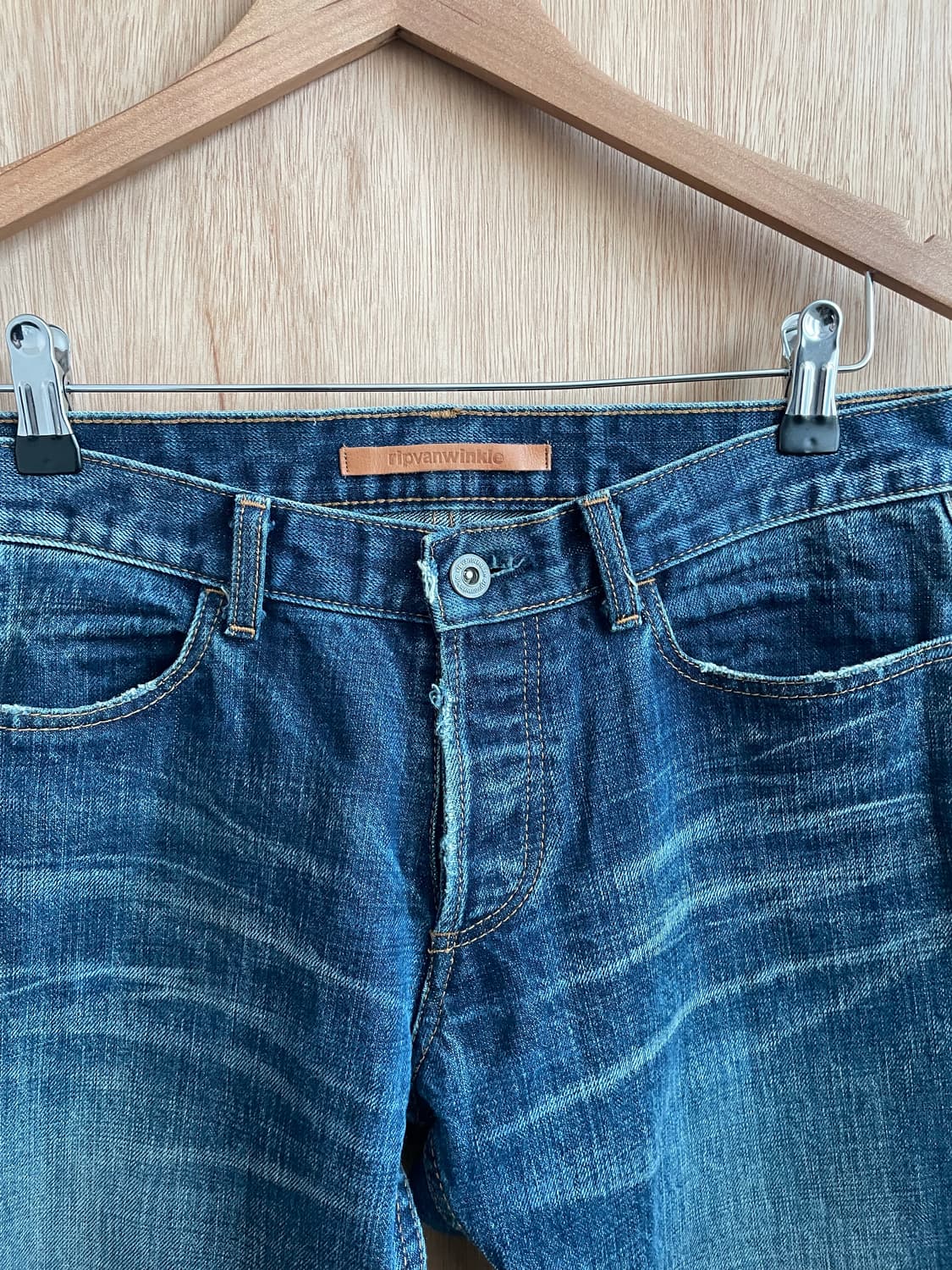 립반윙클 데님 팬츠 상품이미지5