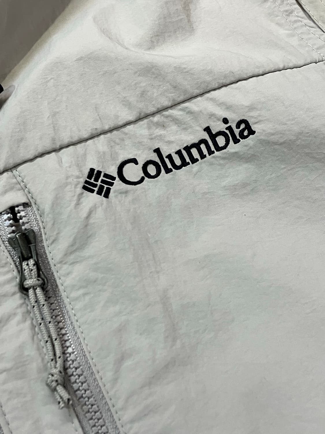 콜롬비아 후드 집업 베스트 그레이 M  #csz2516  상품이미지4