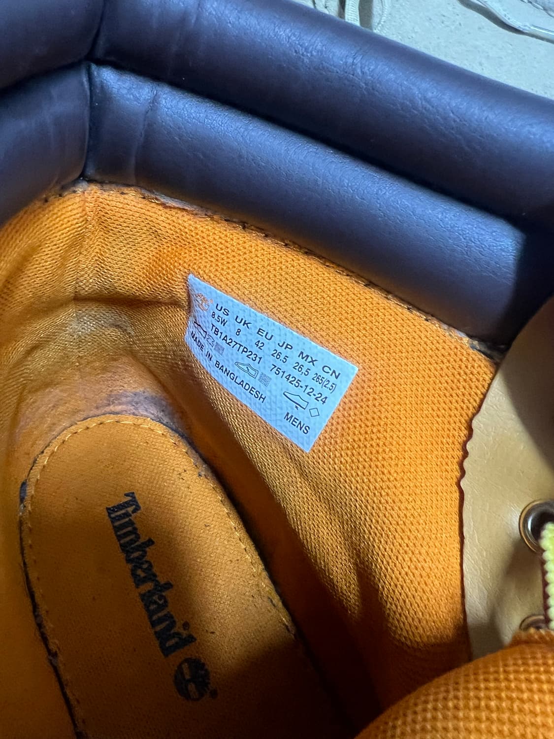 265) 팀버랜드 6인치 레이스업 상품이미지2