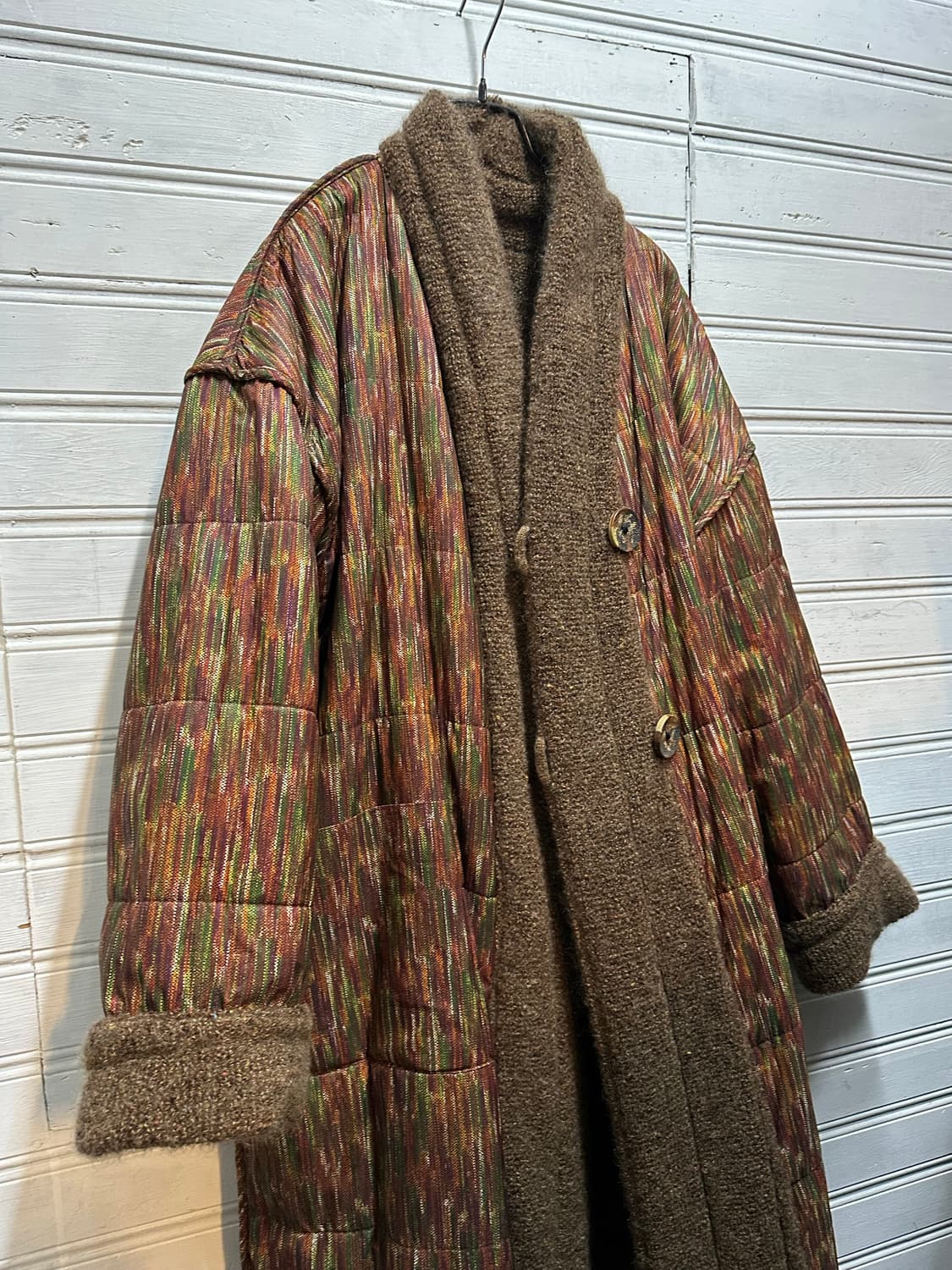 미쏘니 리버시블 롱코트 상품이미지7