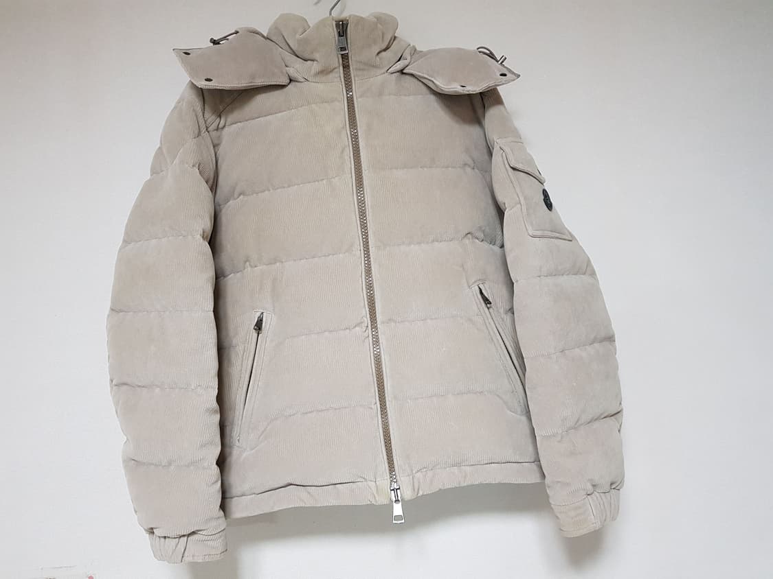 몽클레어 마야 코듀로이 패딩 베이지 상품이미지2