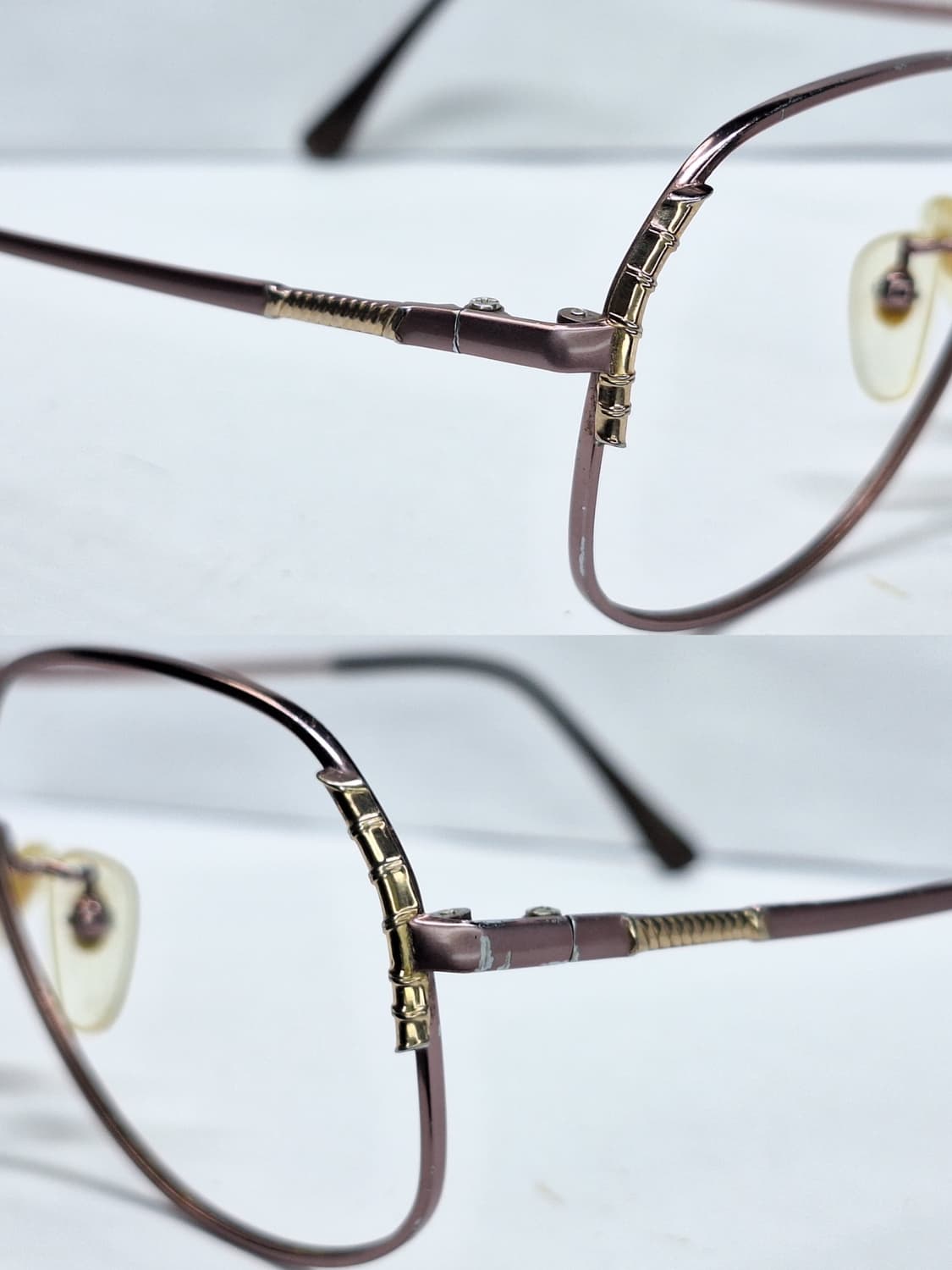 ACC LIBER 리베르 쥬얼리 티타늄 여성 안경테 안경/빈티지 일본 수 상품이미지9