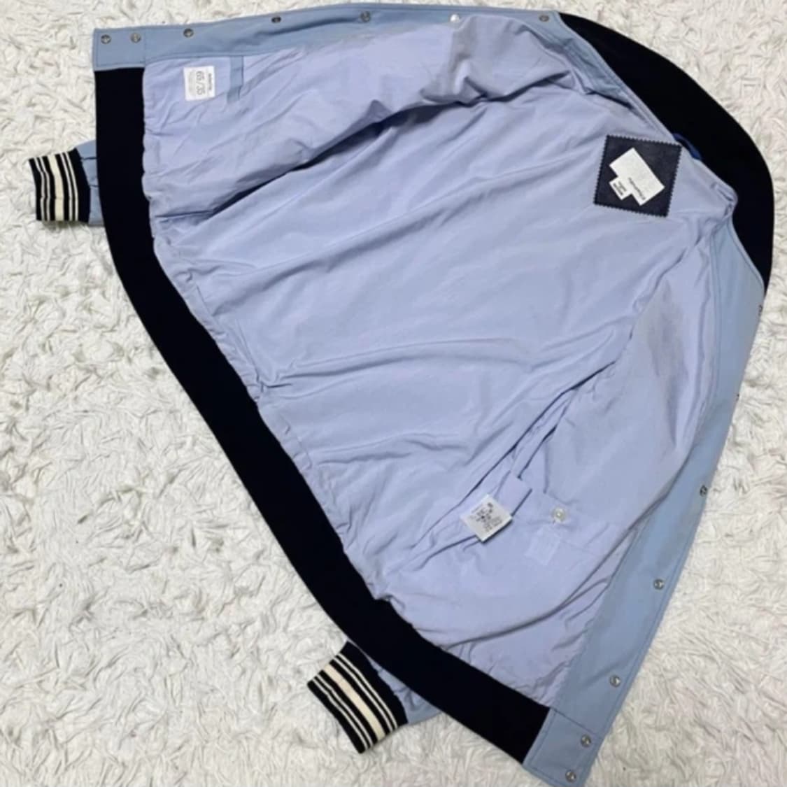 나나미카 바시티 가죽패치 자켓 상품이미지3