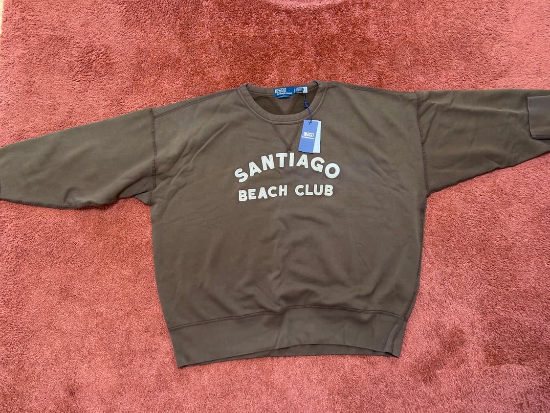 폴로 랄프 로렌 스웨트셔츠 브라운 XL 상품이미지4