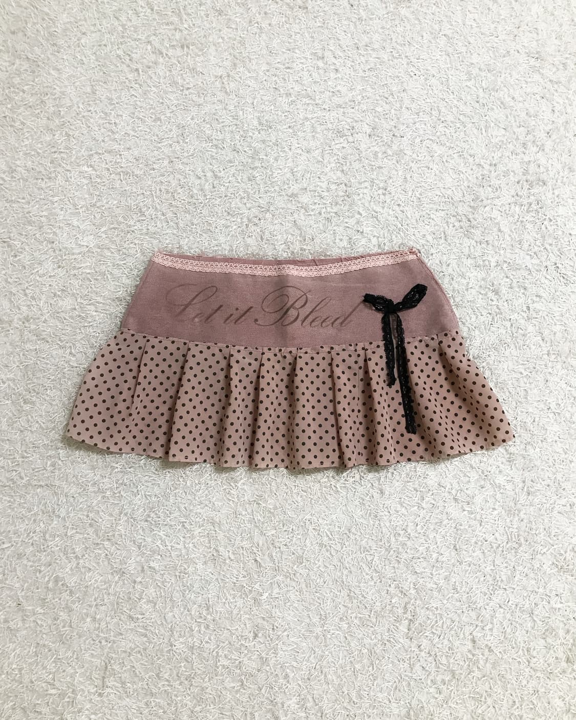 Dot Bow Skirt 상품이미지1