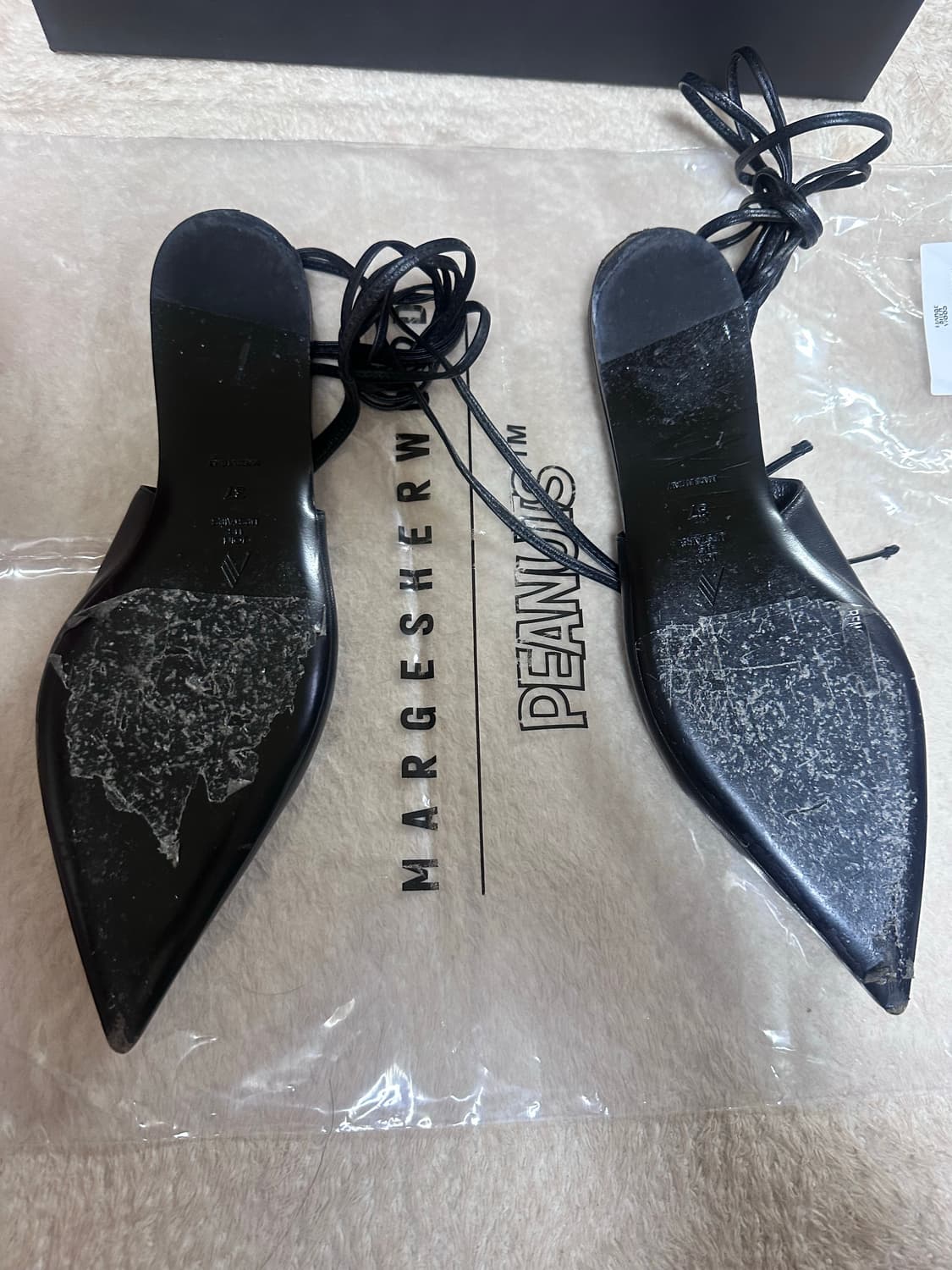 the attico 스트랩 플랫 37 상품이미지3