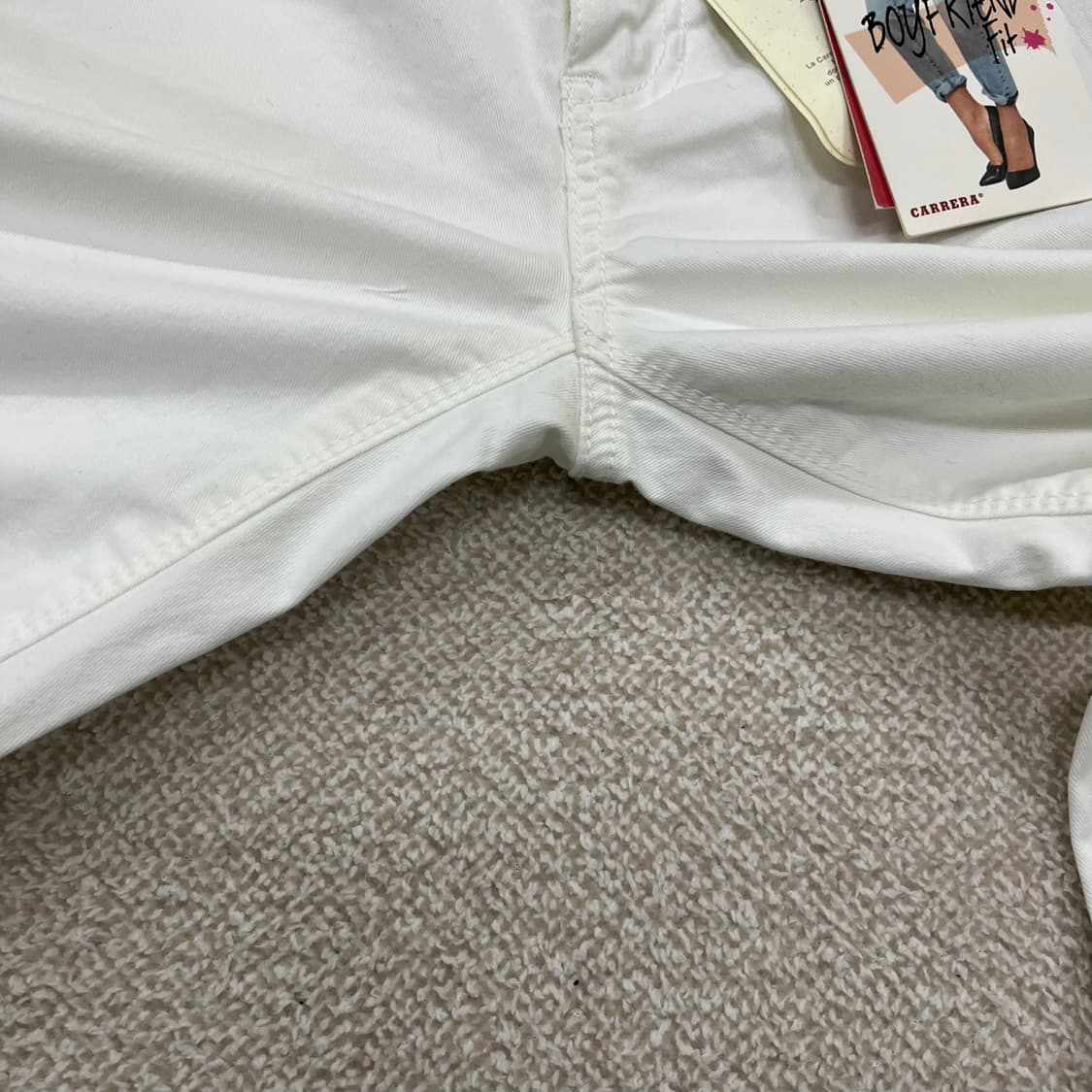 [29] 새상품 까레라 이탈리아 프리미엄 화이트 데님 청바지 4016 상품이미지3