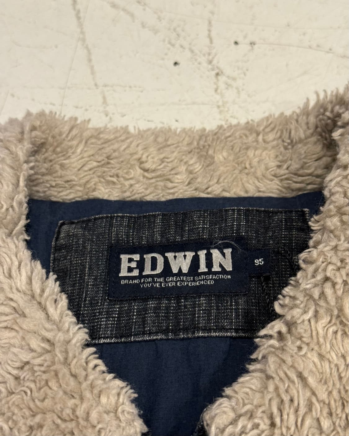 EDWIN 여성 데님 쉐르파 점퍼 상품이미지5