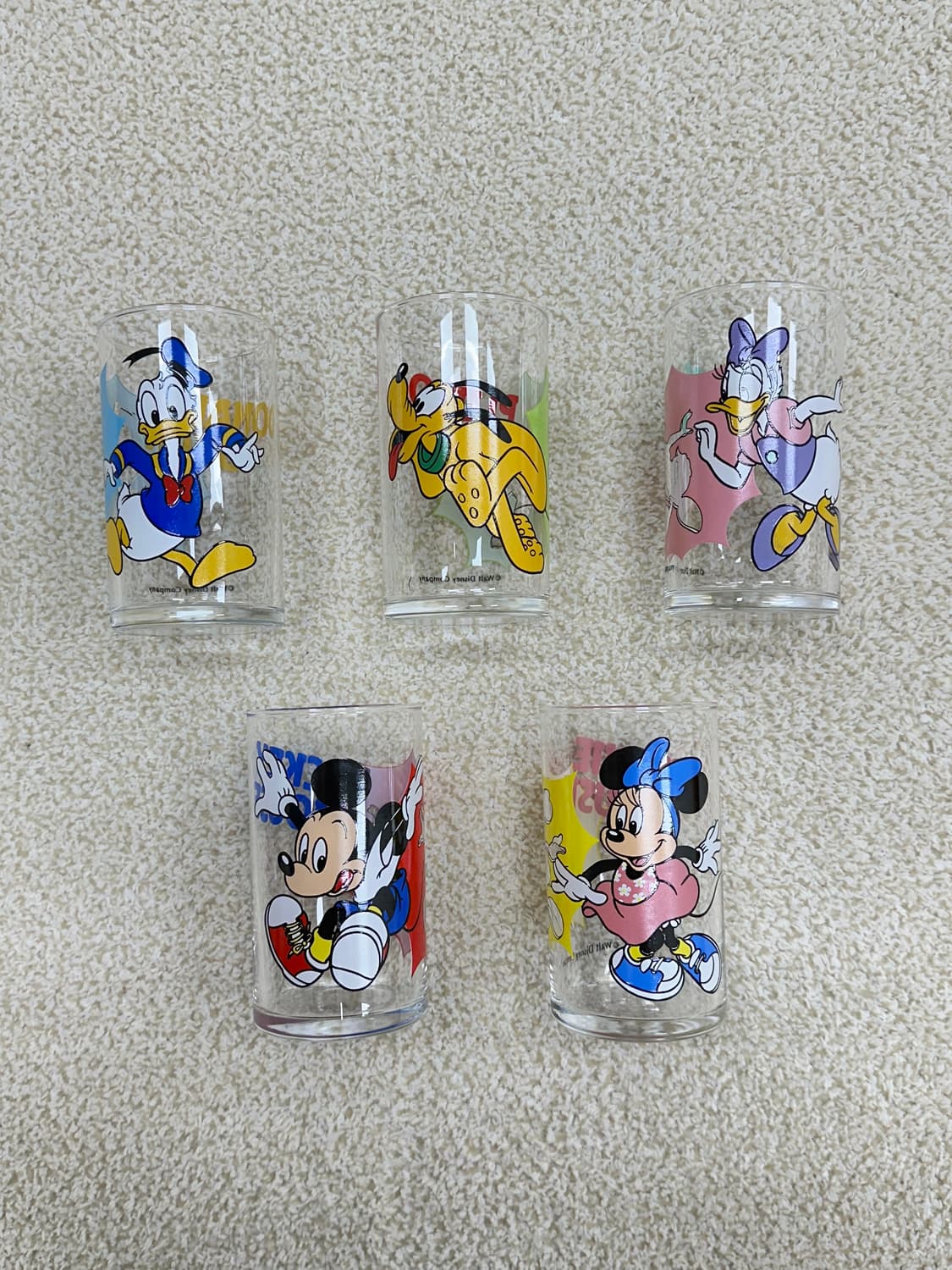 미사용 보관품) 디즈니 유리컵 세트 (미키마우스 외) 상품이미지4