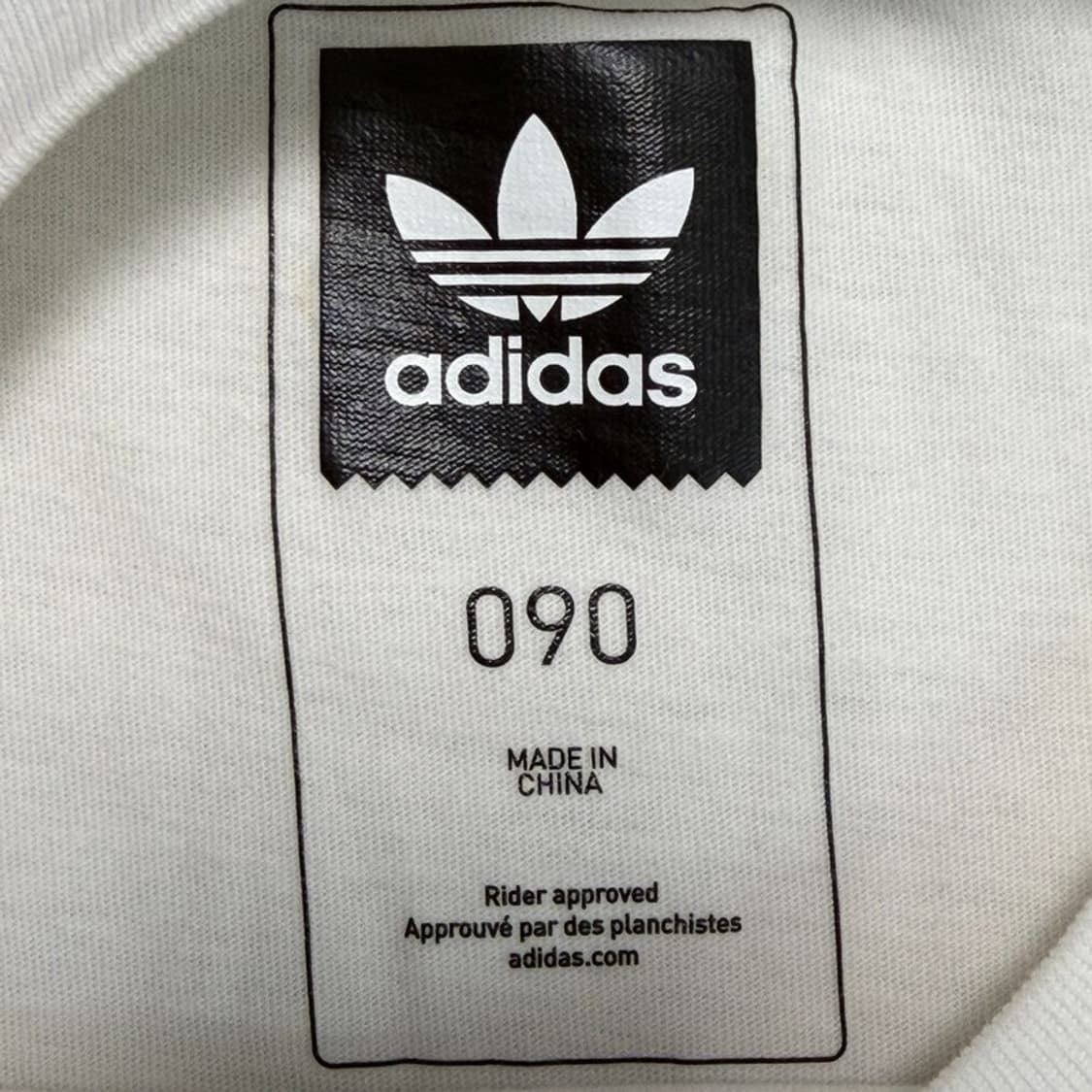 아디다스 스탬프 반팔 티셔츠 화이트 90 상품이미지4